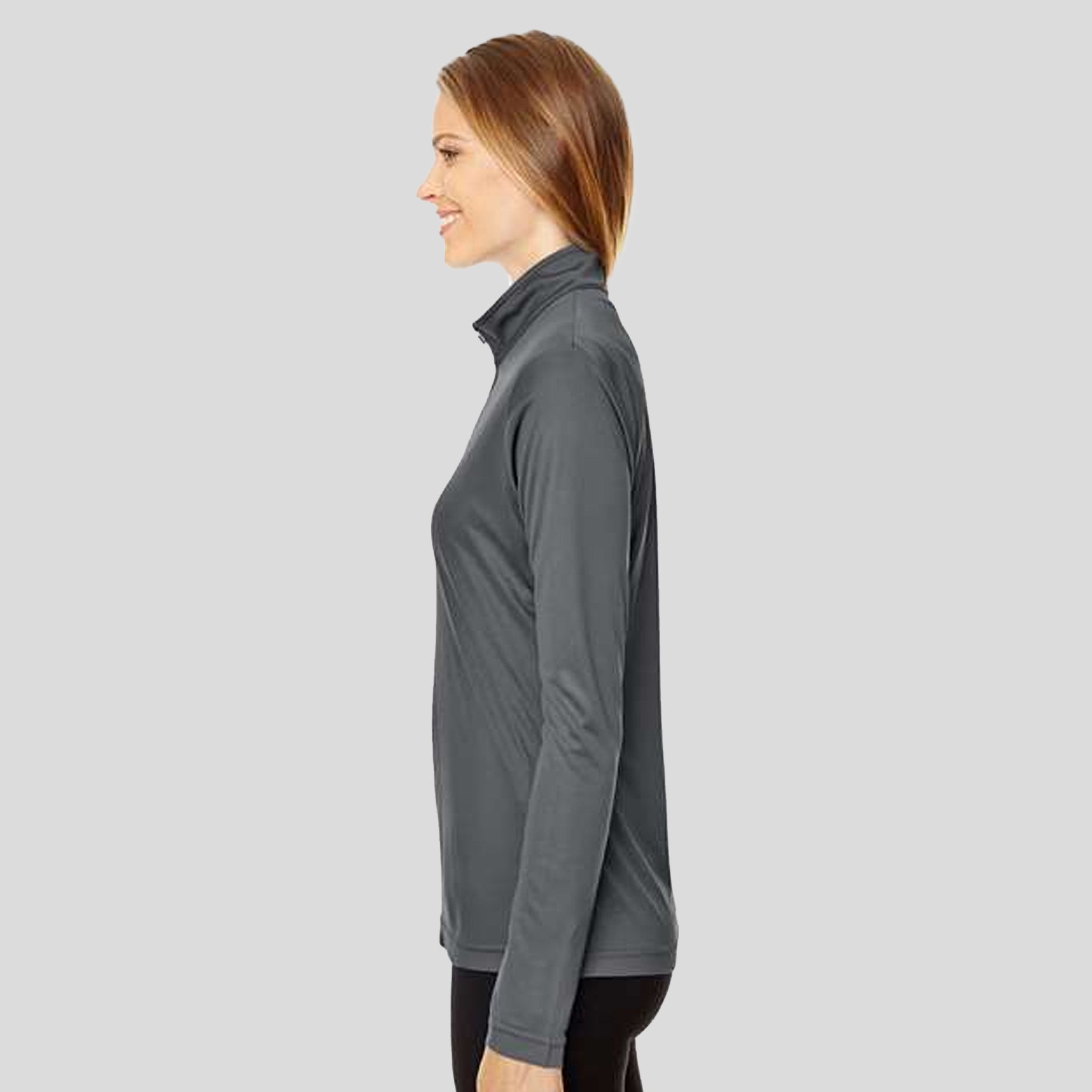 Women's Zone Performance Quarter-Zip Pullover | Sport Graphite