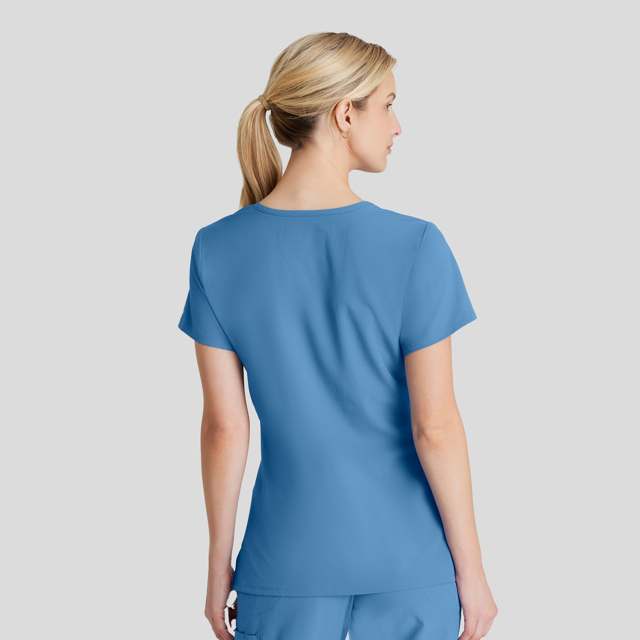 Reliance 3-Pocket Crossover V-Neck Scrub Top | Ciel