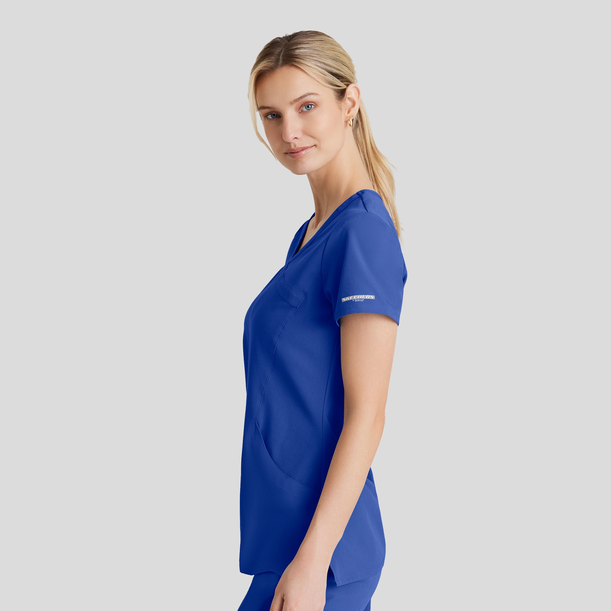 Reliance 3-Pocket Crossover V-Neck Scrub Top | Galaxy