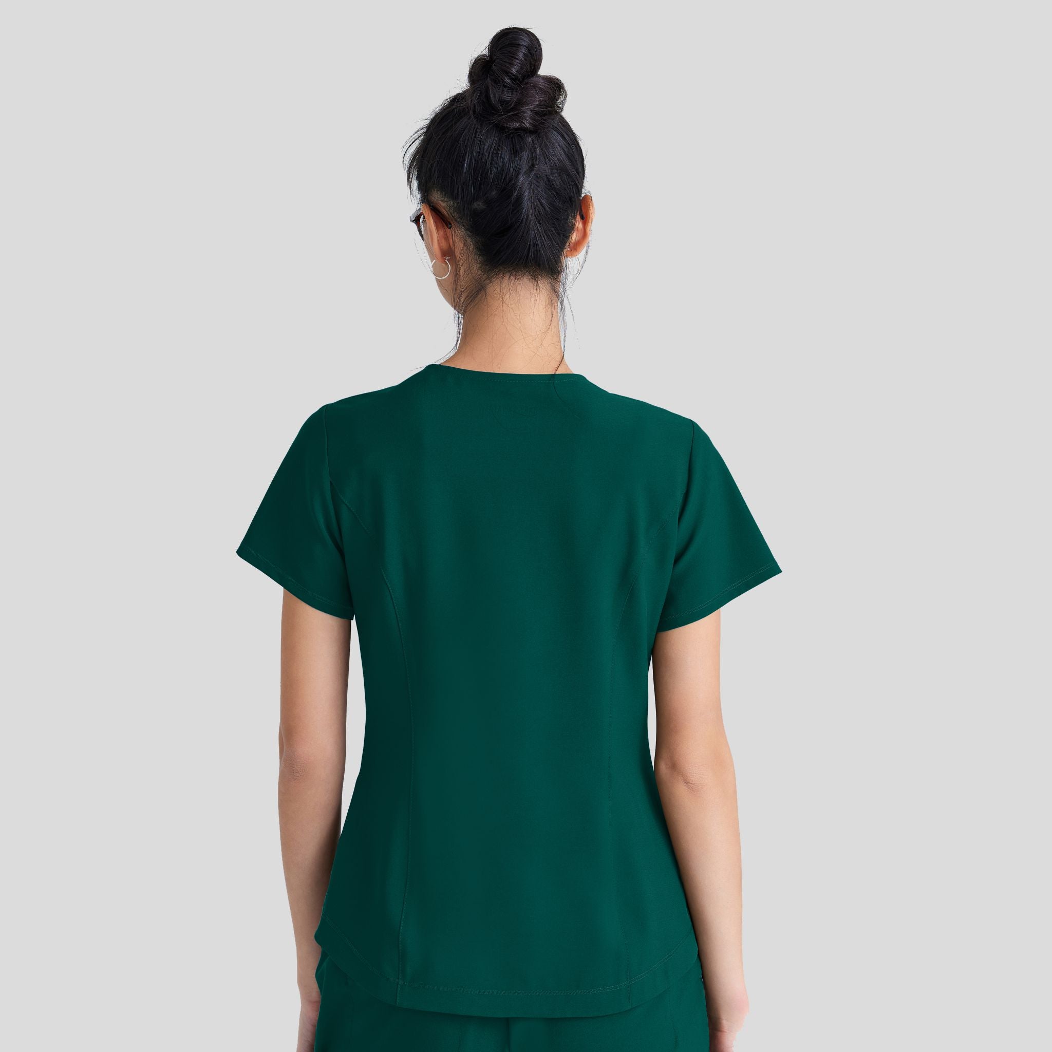 Rhythm Scrub Top | Hunter