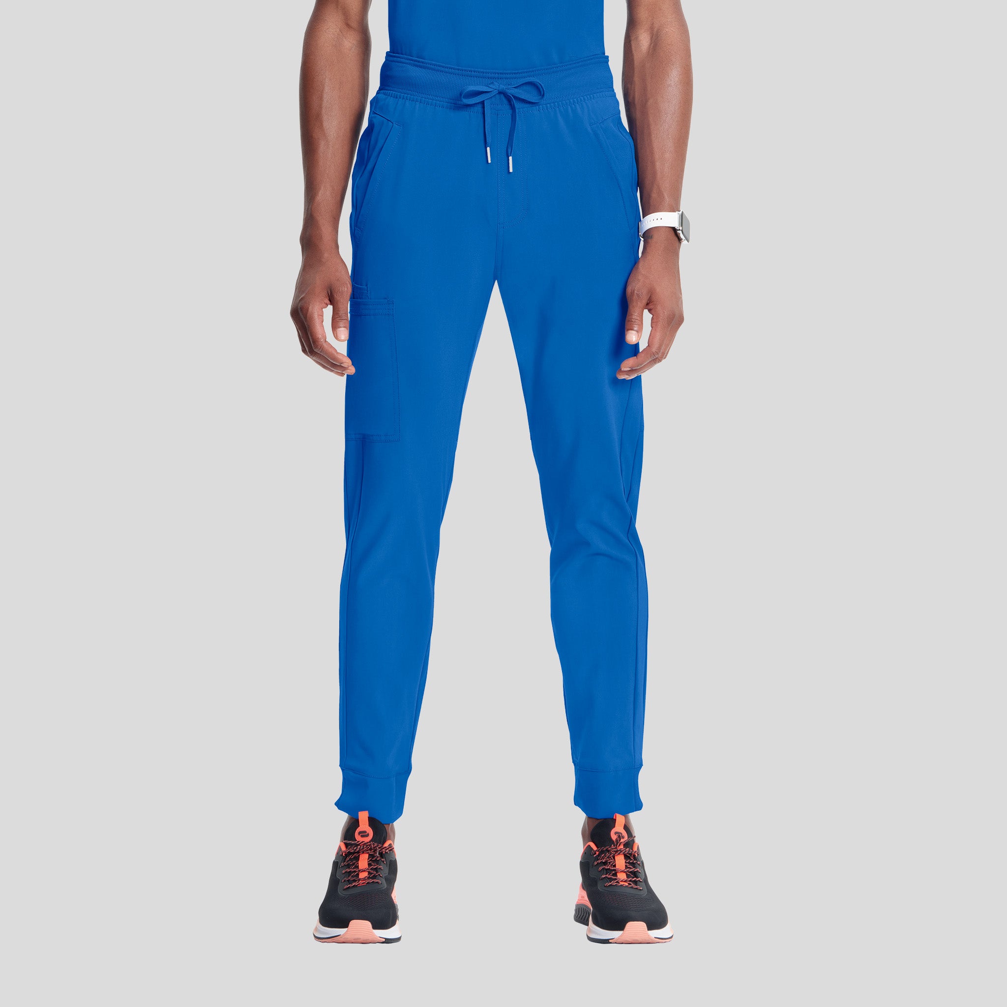 Infinity Men's Drawstring Jogger Scrub Pant | Royal
