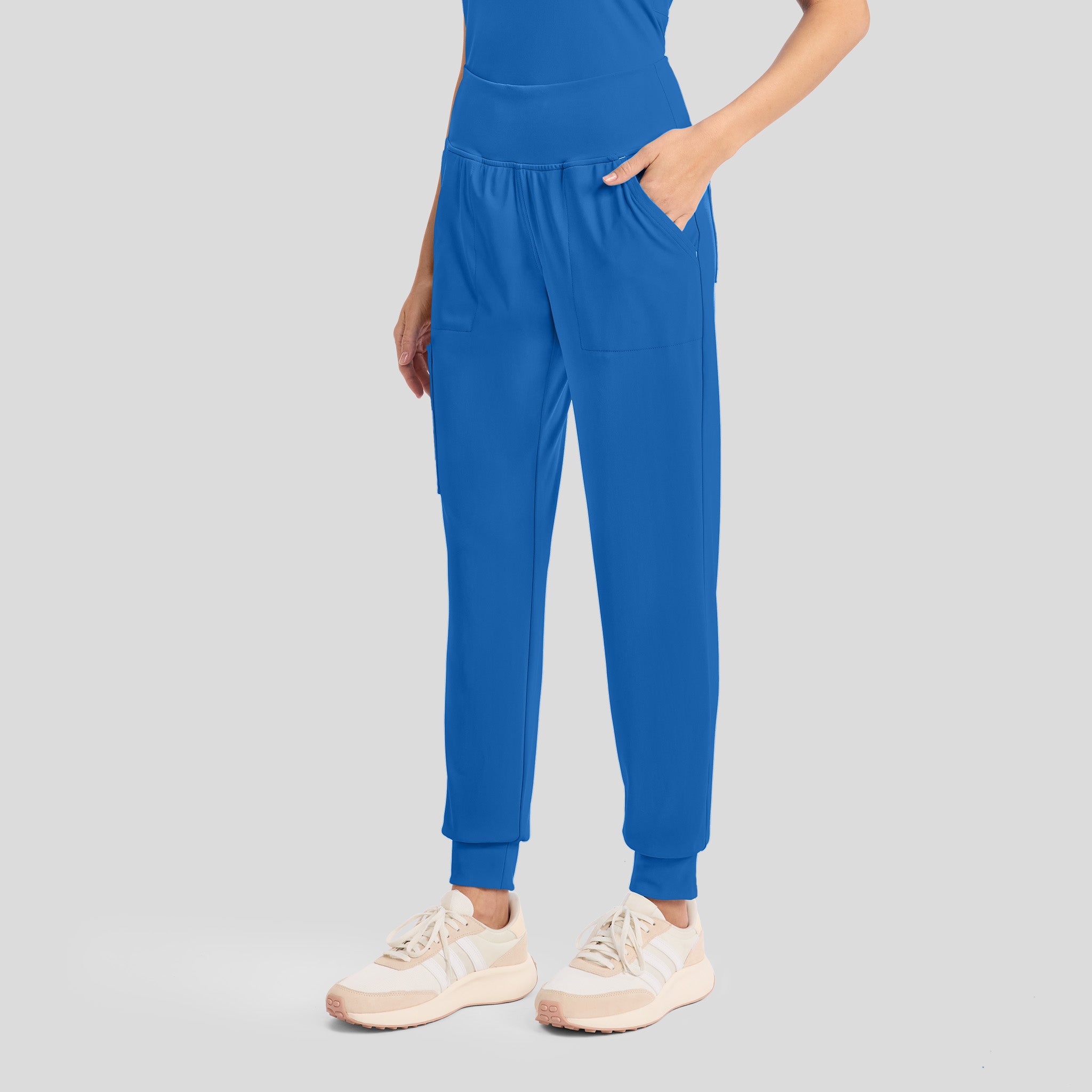 Achieve Pull-On Jogger Scrub Pant | Royal