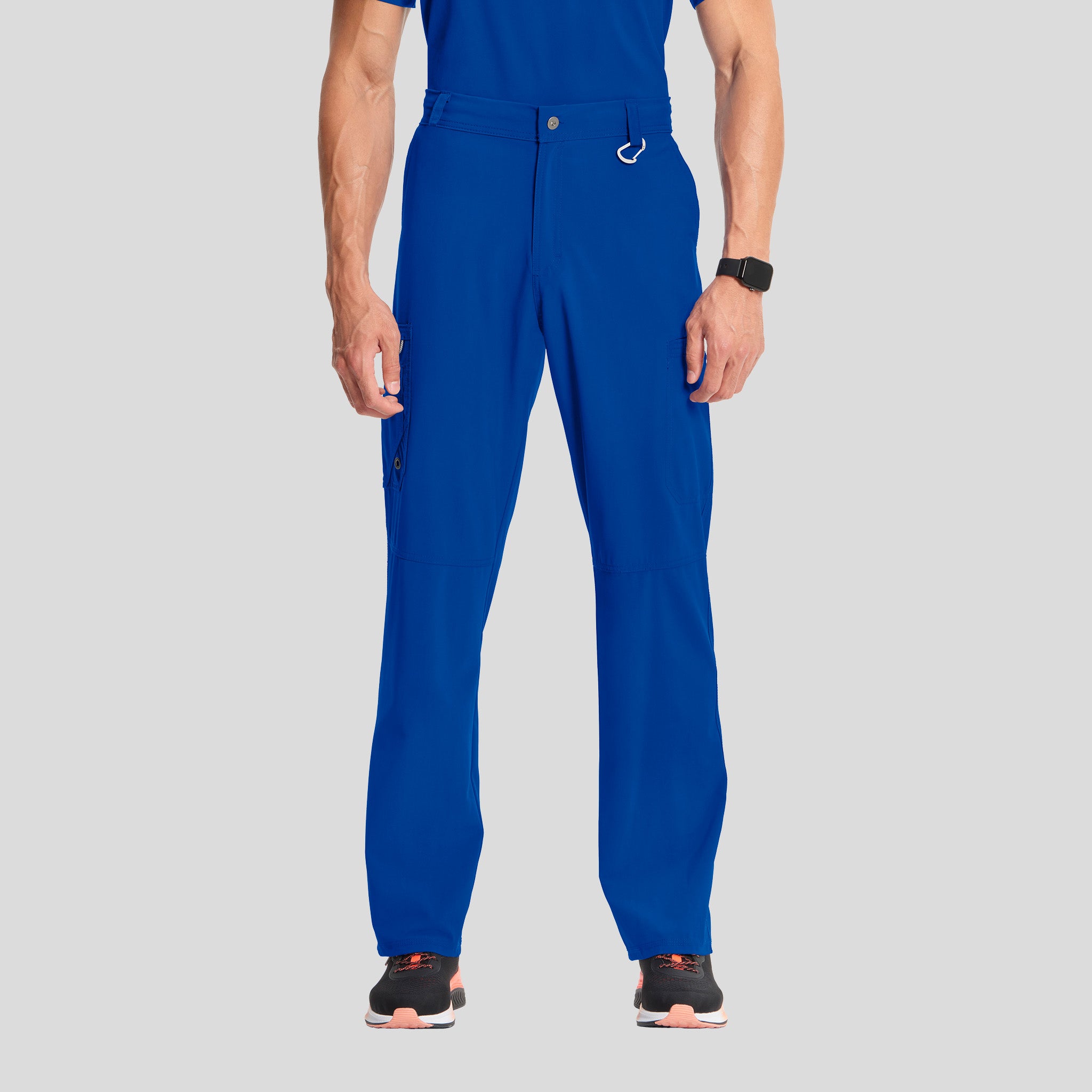 Men's Zip Fly Cargo Scrub Pant | Galaxy