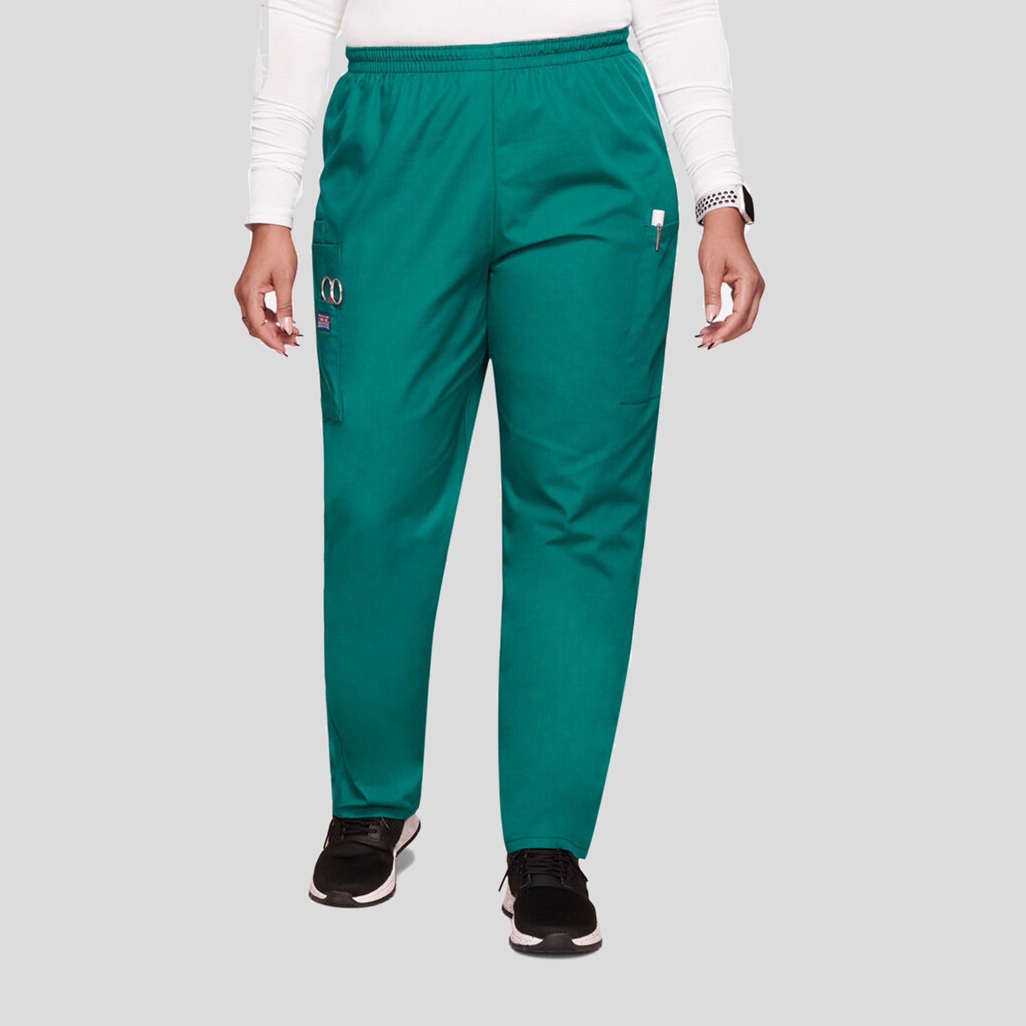 Elastic Waist Utility Scrub Pant | Hunter
