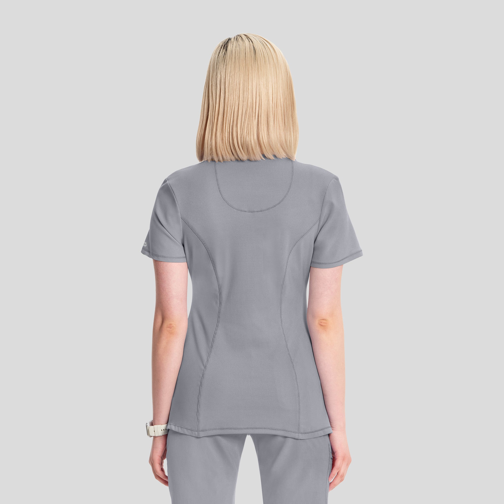 Women's Round Neck Top | Grey