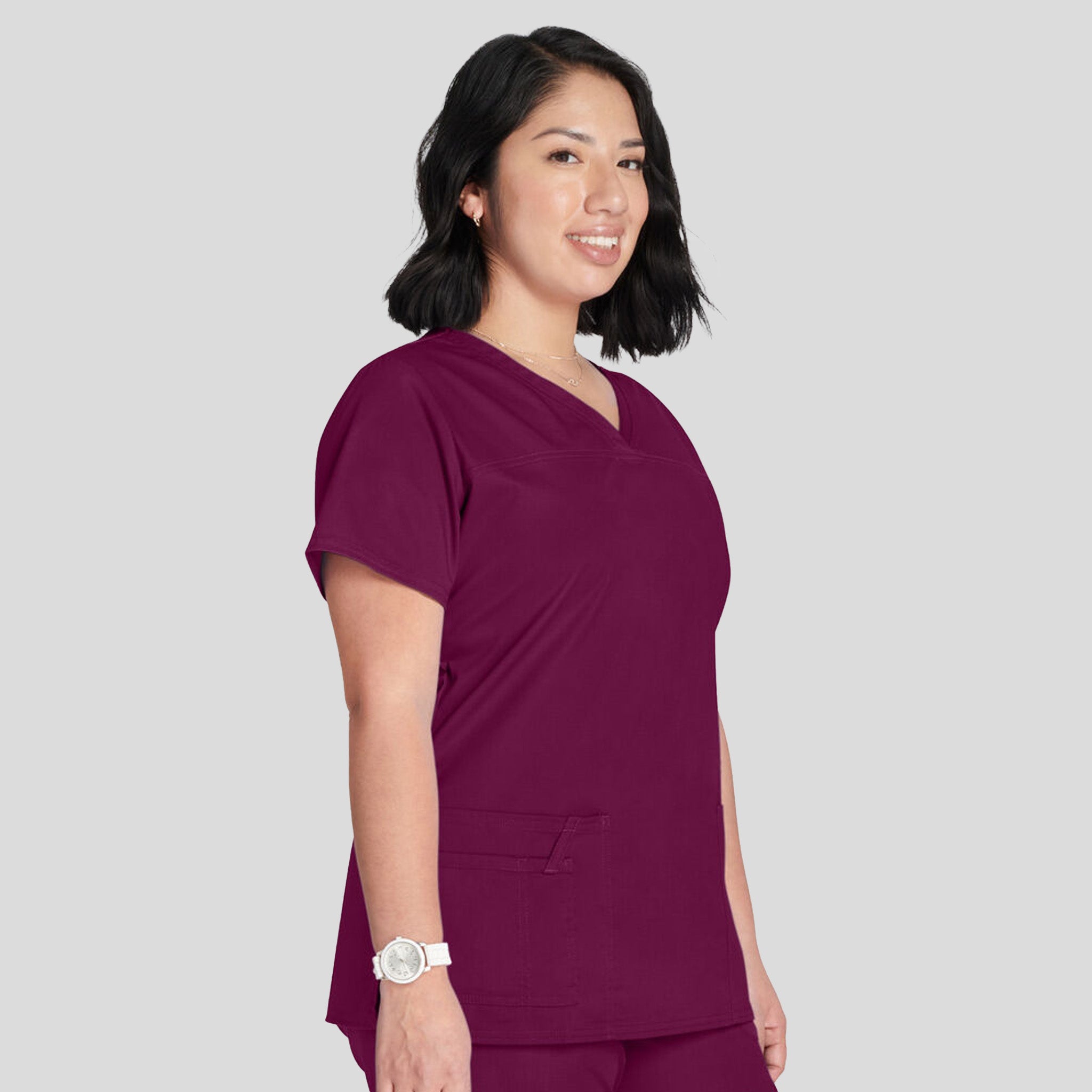 Women's V-Neck | Wine