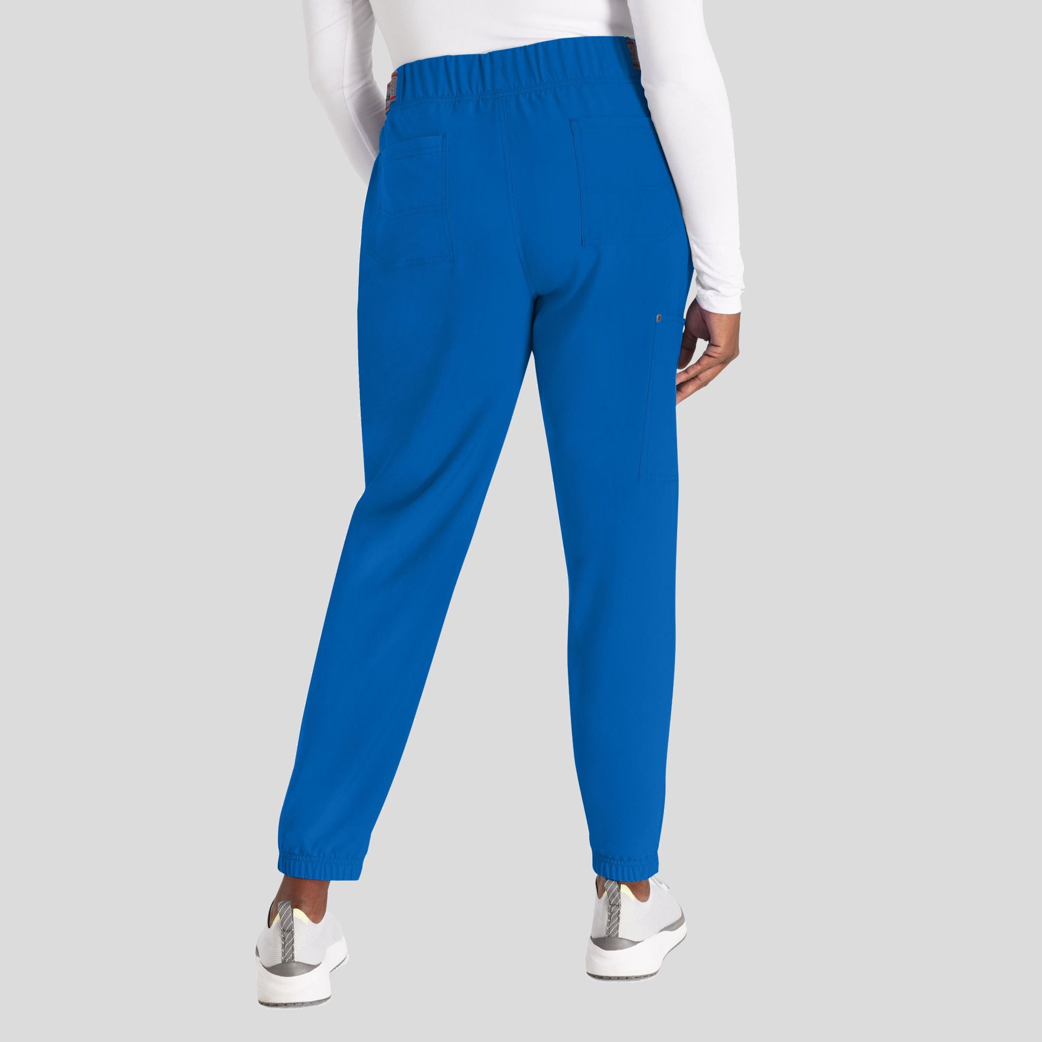 Women's Mid Rise Jogger Scrub Pant | Royal
