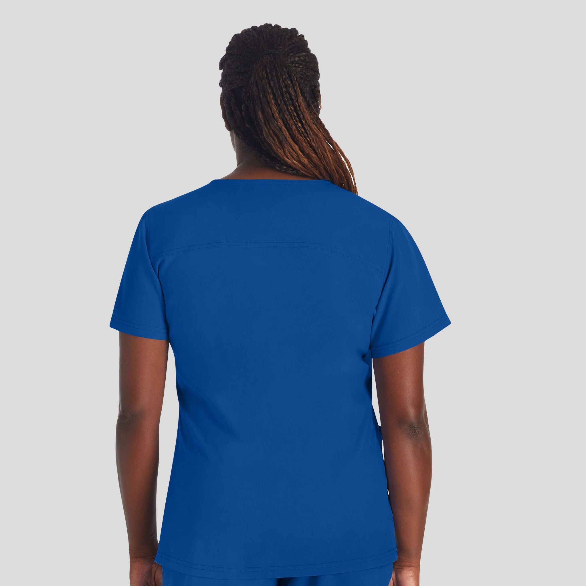 Women's V-Neck Scrub Top | Galaxy