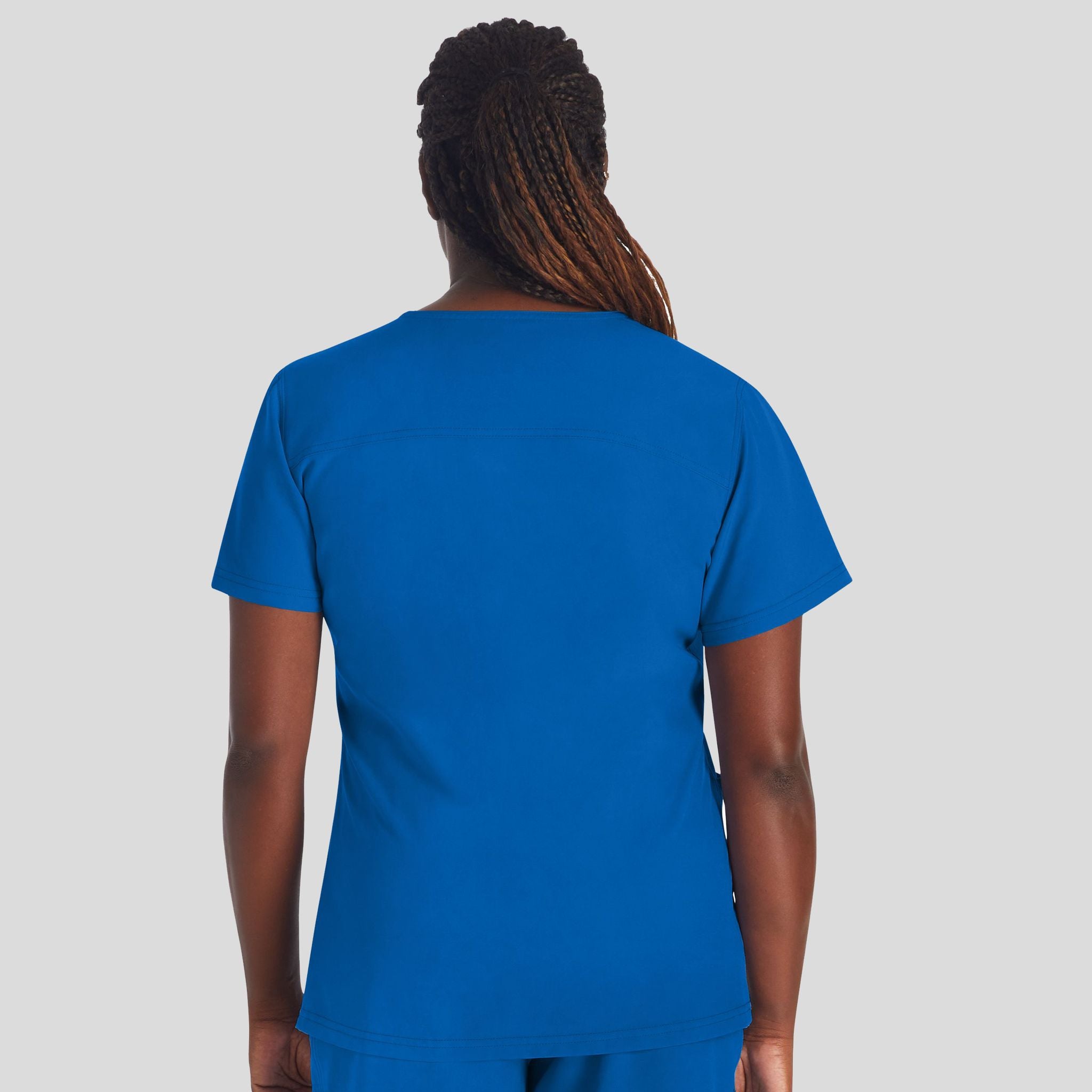 Women's V-Neck Scrub Top | Royal