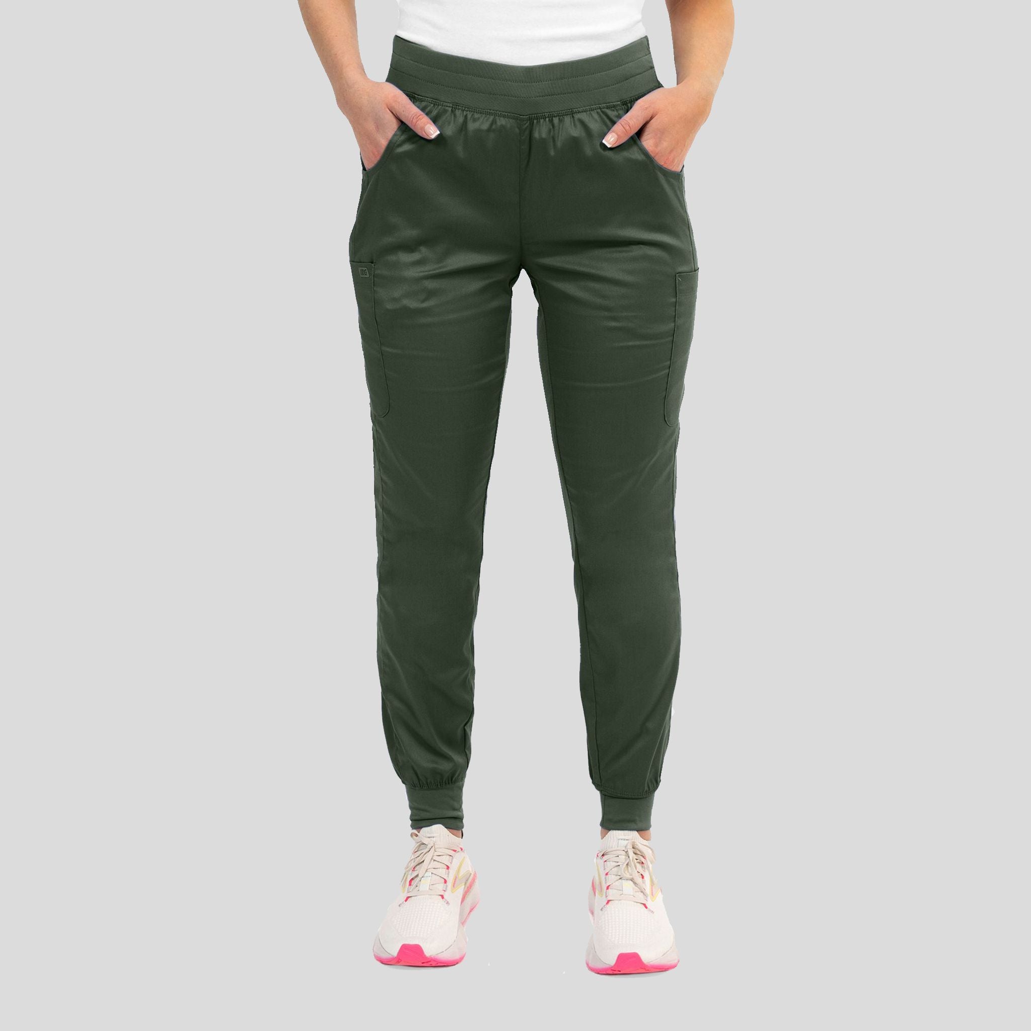 Women’s Jogger Scrub Pant | Olive