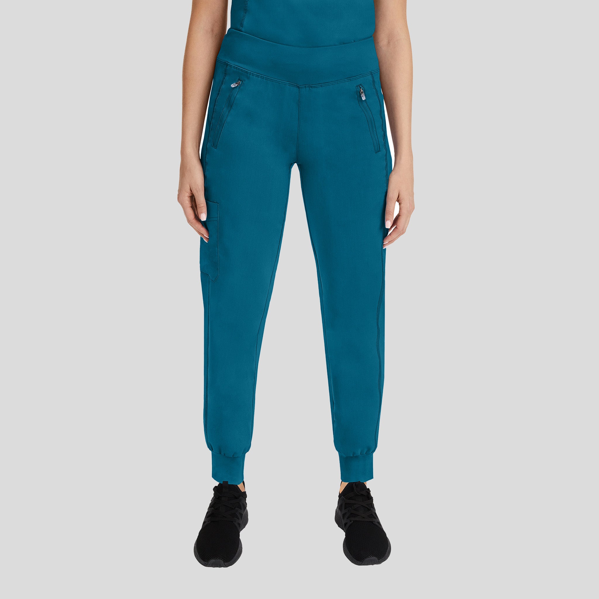 Tara Yoga Jogger Scrub Pant | Caribbean