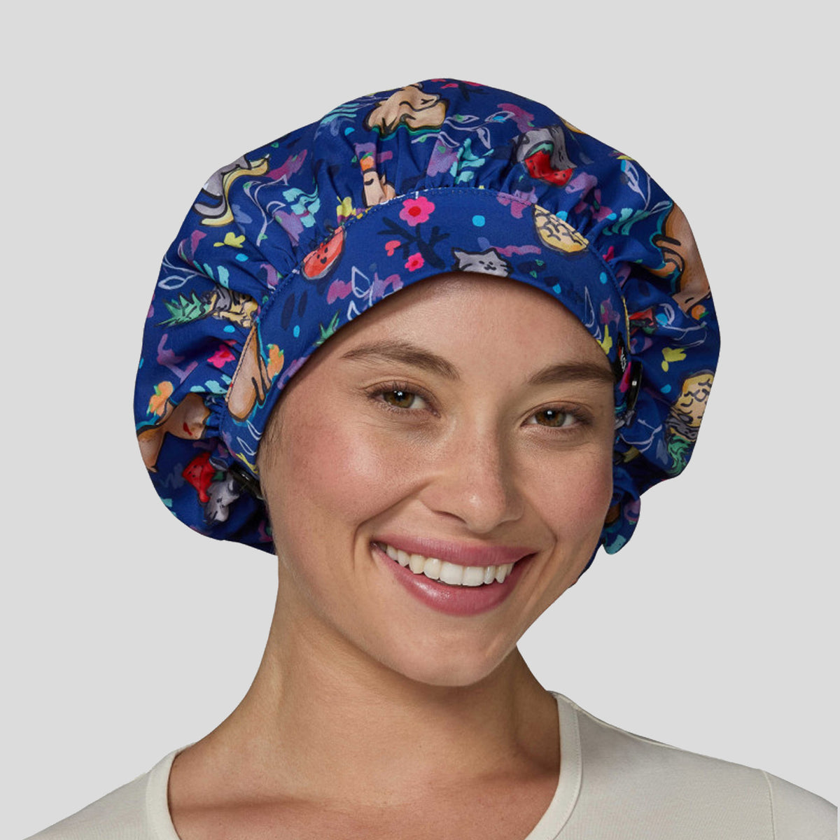 Capybara Bouffant Cap