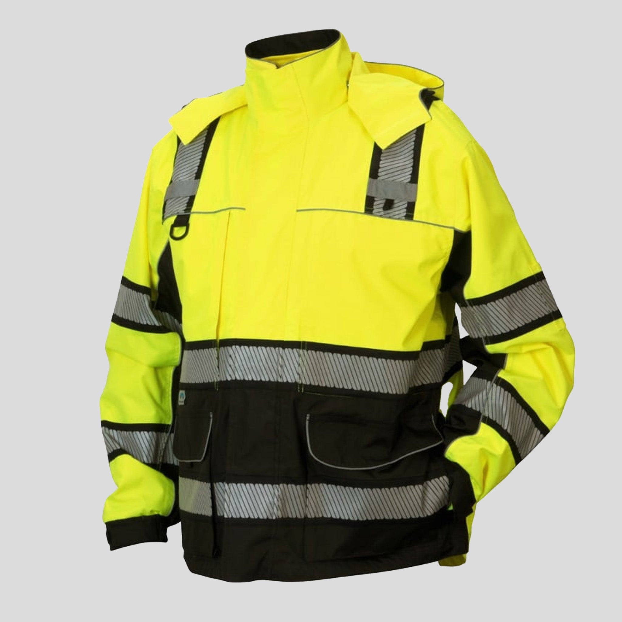 RPB3810 Type R Class 3 Black Bottom 2-1 Safety Parka