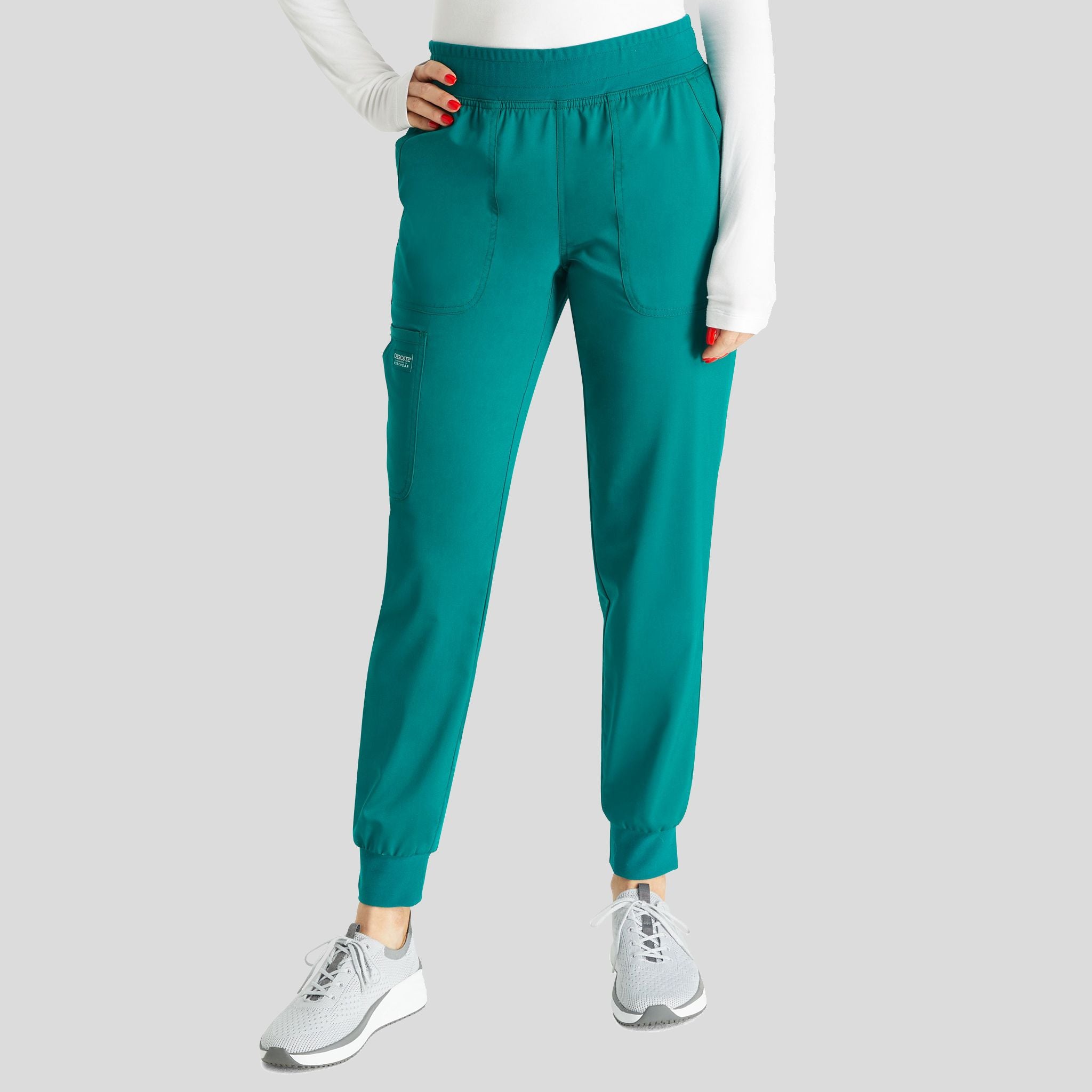 Women's Mid Rise Jogger Scrub Pant | Hunter