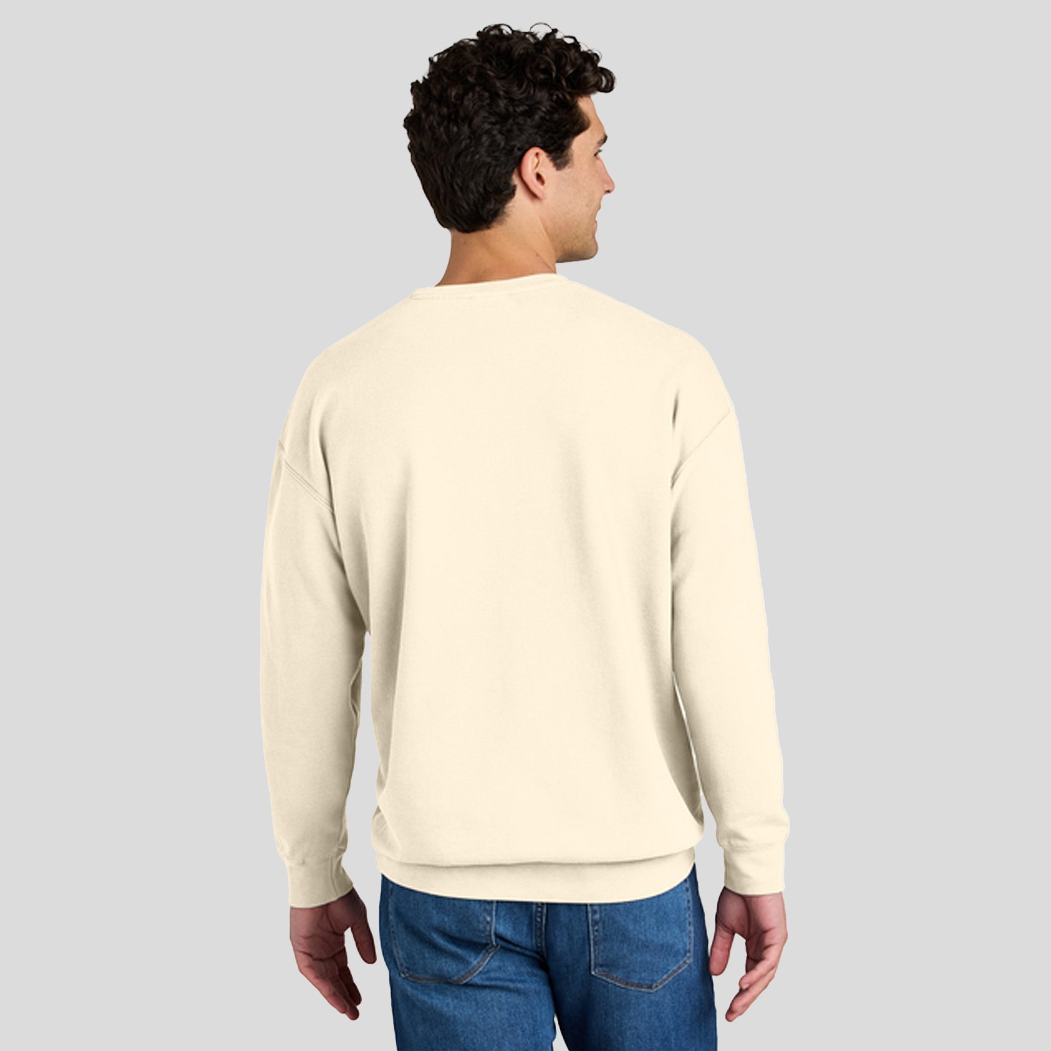 Lightweight Crewneck Sweatshirt | Ivory