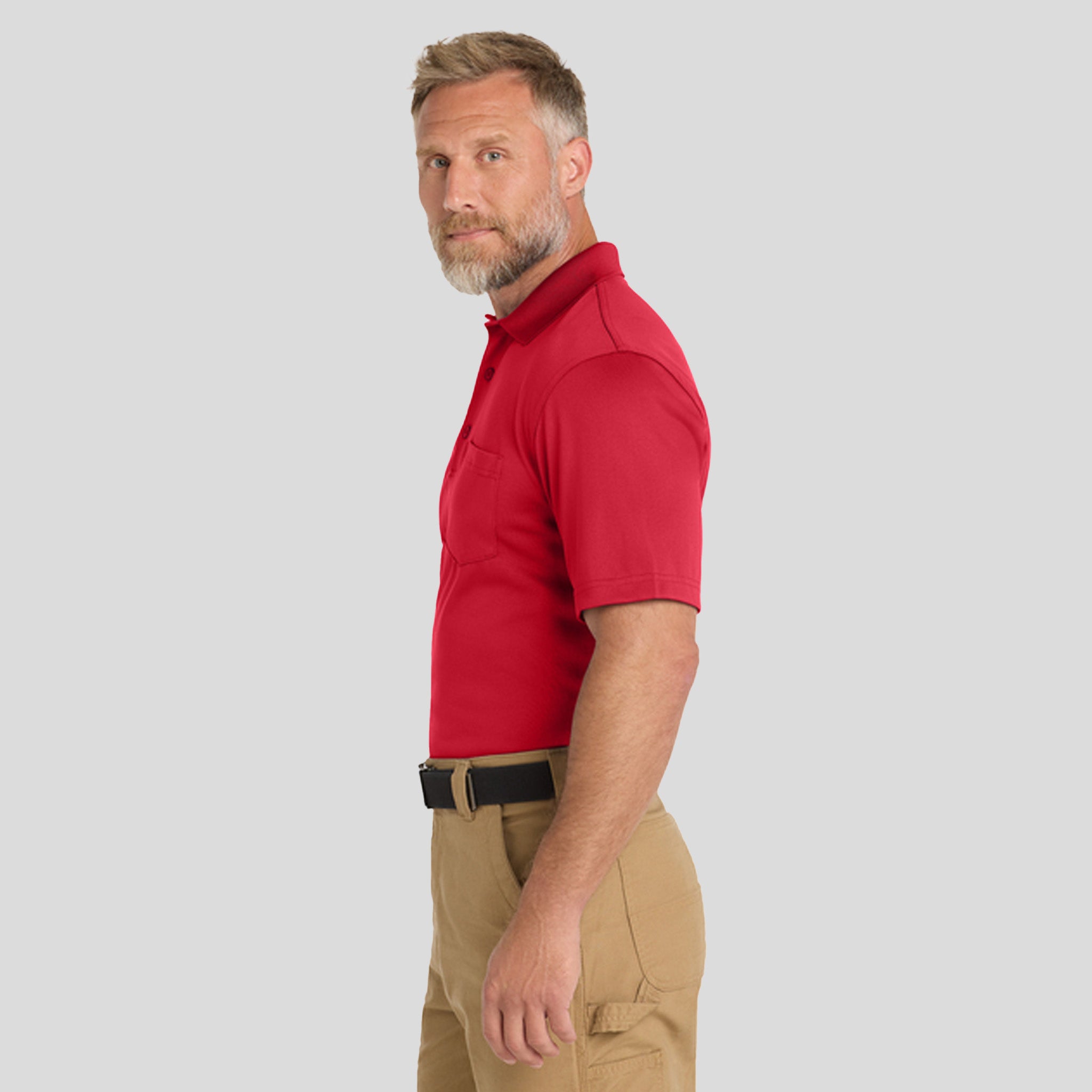 Select Snag-Proof Pocket Polo | Red