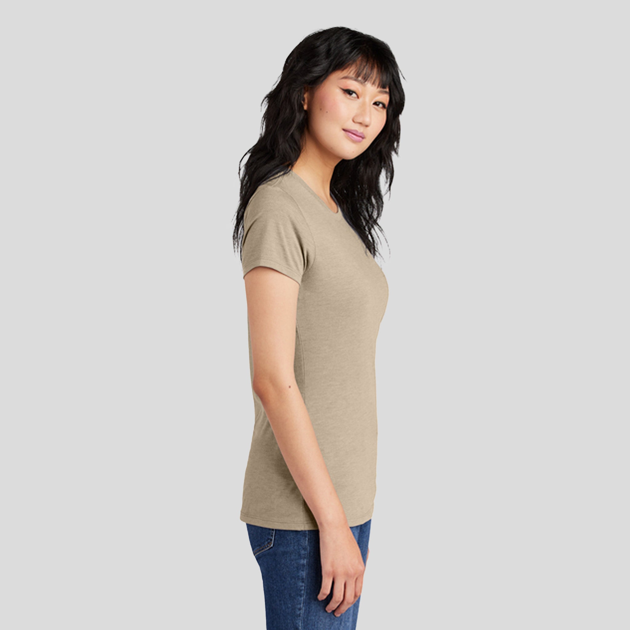Women’s Perfect Tri® Tee | Desert Tan Heather
