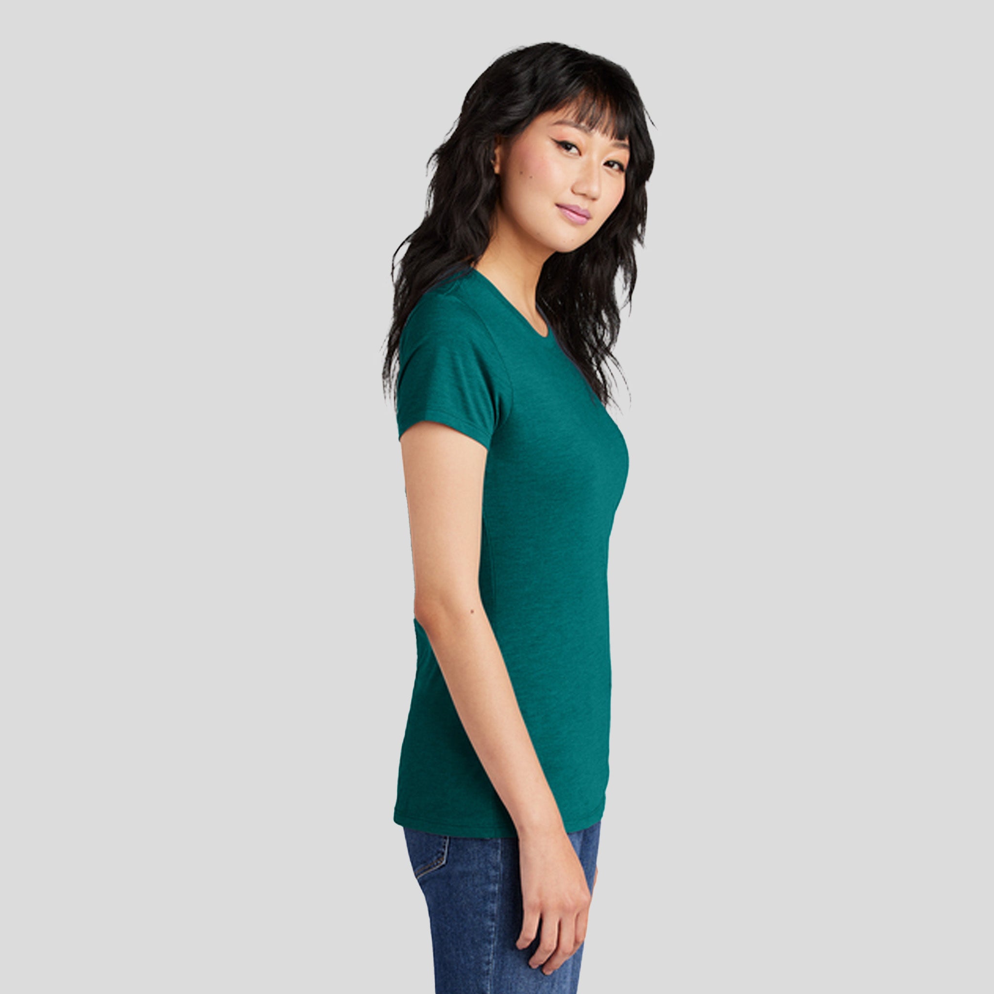 Women’s Perfect Tri® Tee | Heathered Teal
