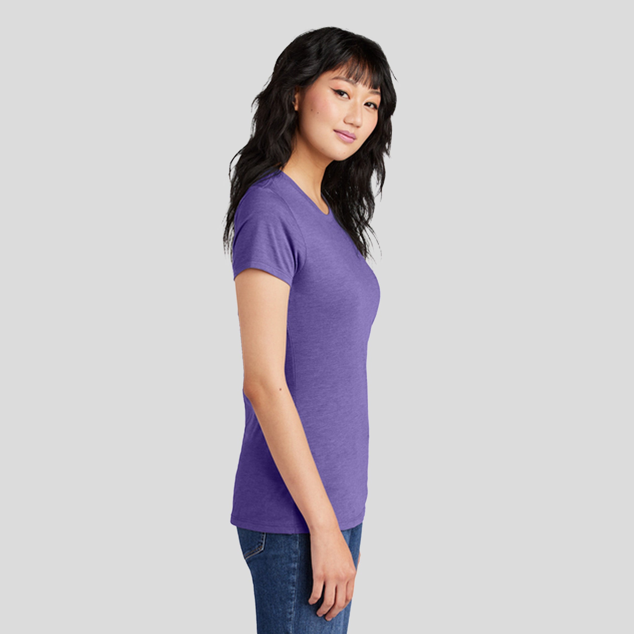 Women’s Perfect Tri® Tee | Purple Frost