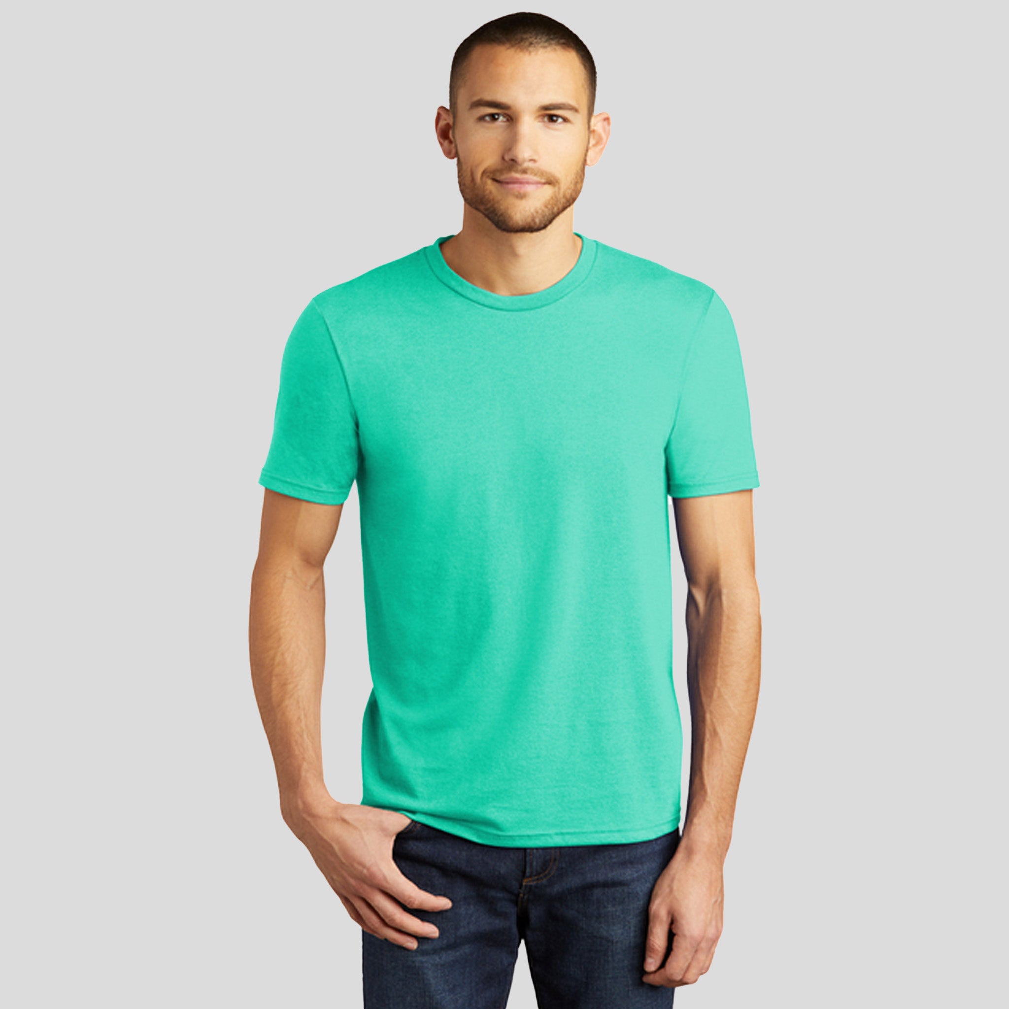 Perfect TriĀ® Tee | Aqua Heather