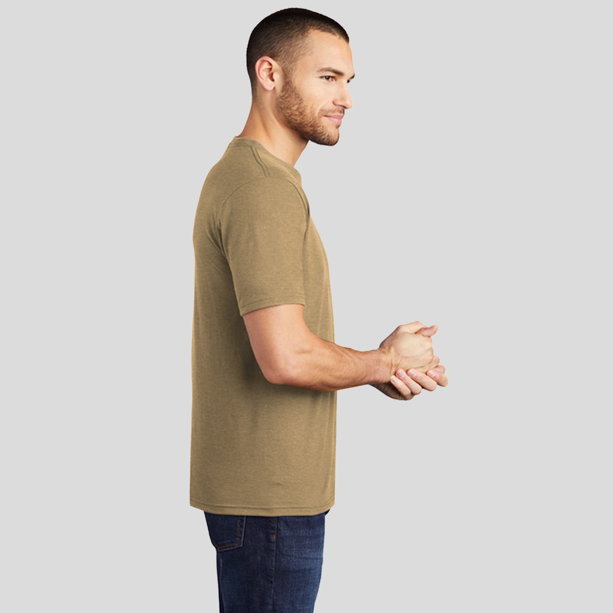 Perfect TriĀ® Tee | Coyote Brown Heather