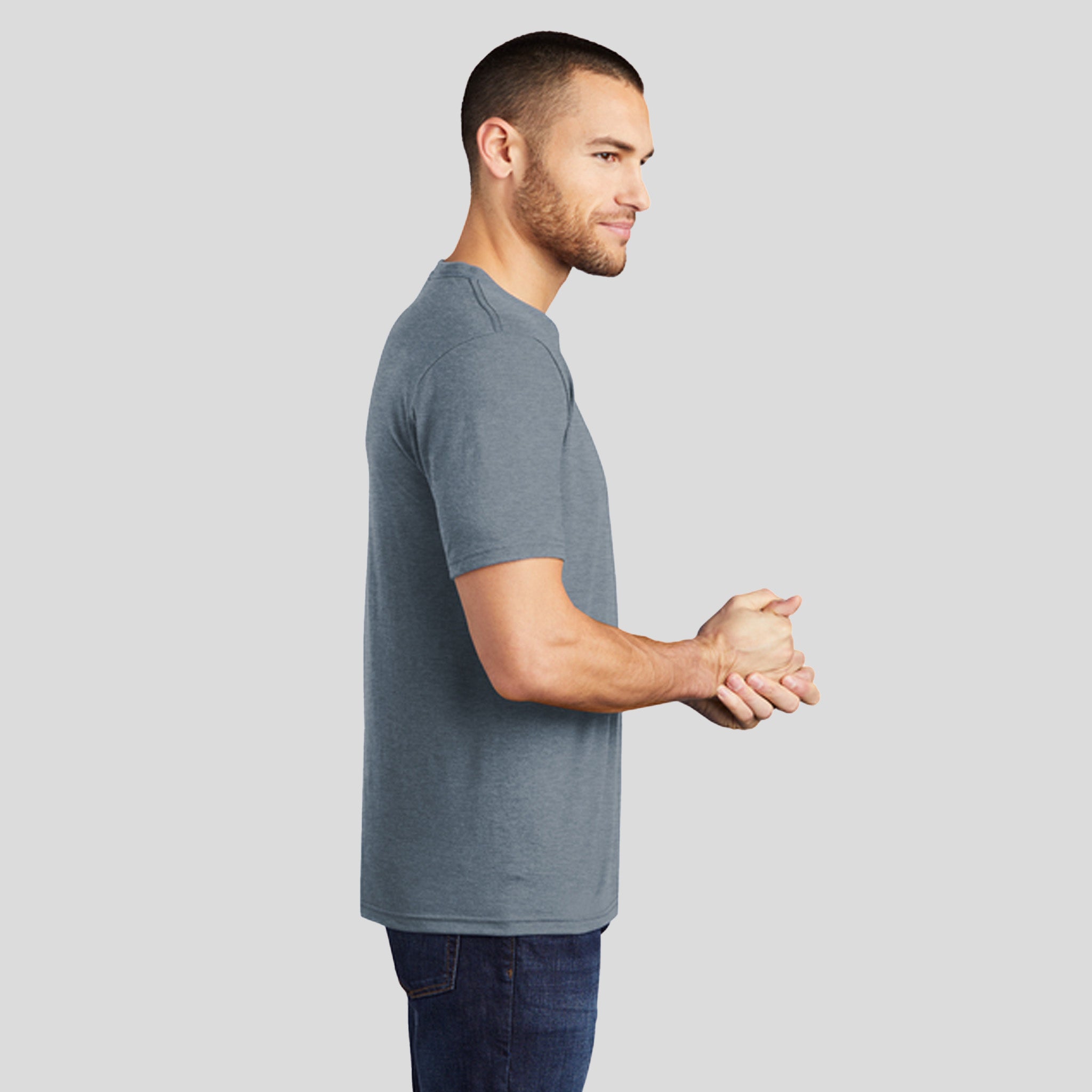 Perfect TriĀ® Tee | Flint Blue Heather