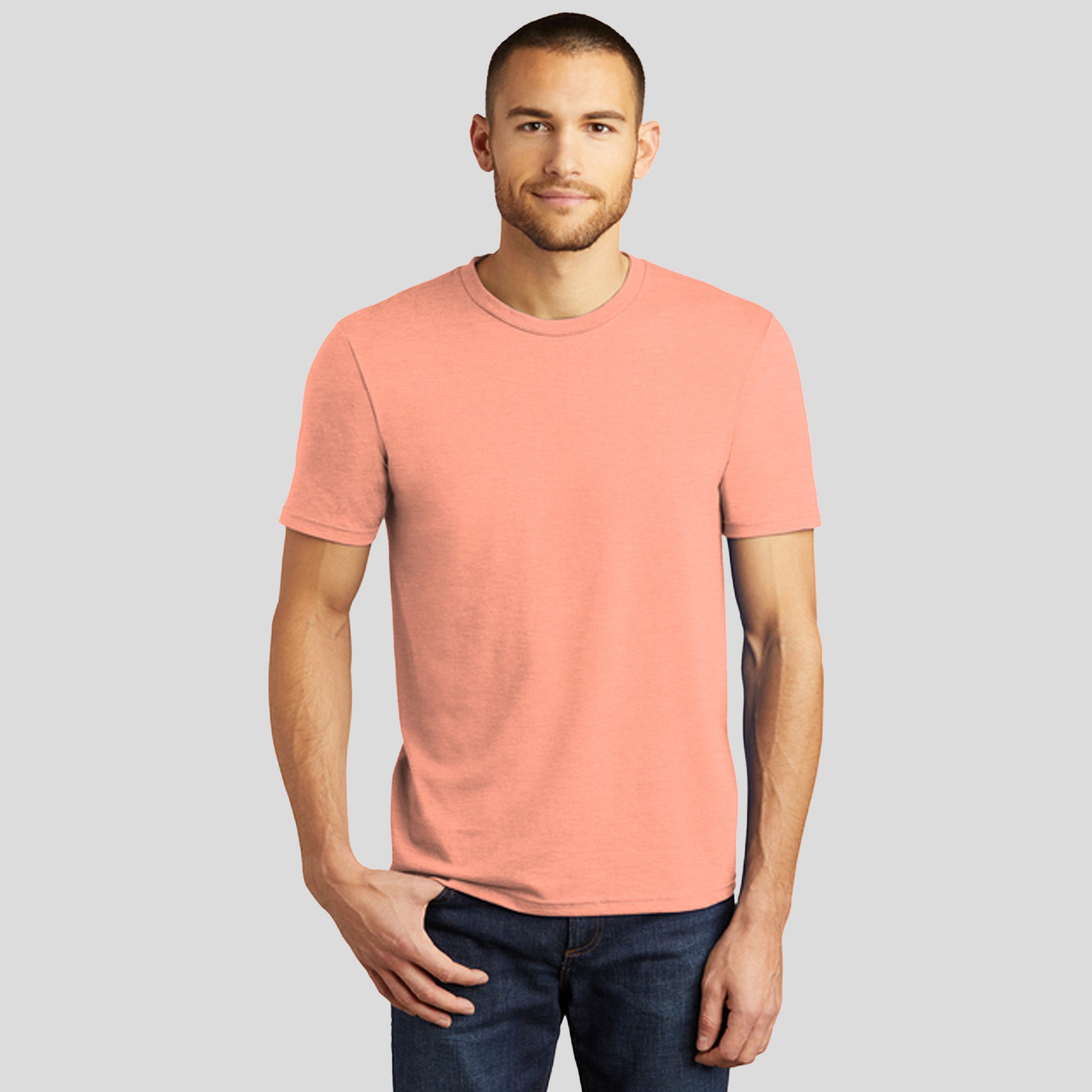 Perfect TriĀ® Tee | Heathered Dusty Peach