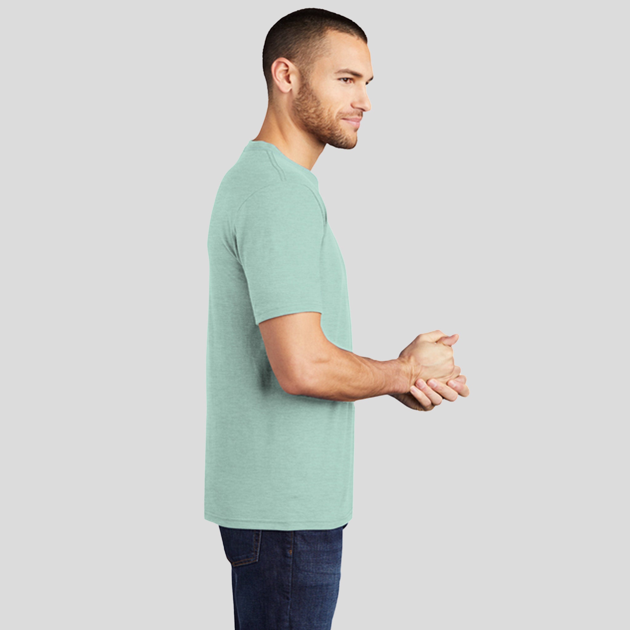 Perfect TriĀ® Tee | Heathered Dusty Sage