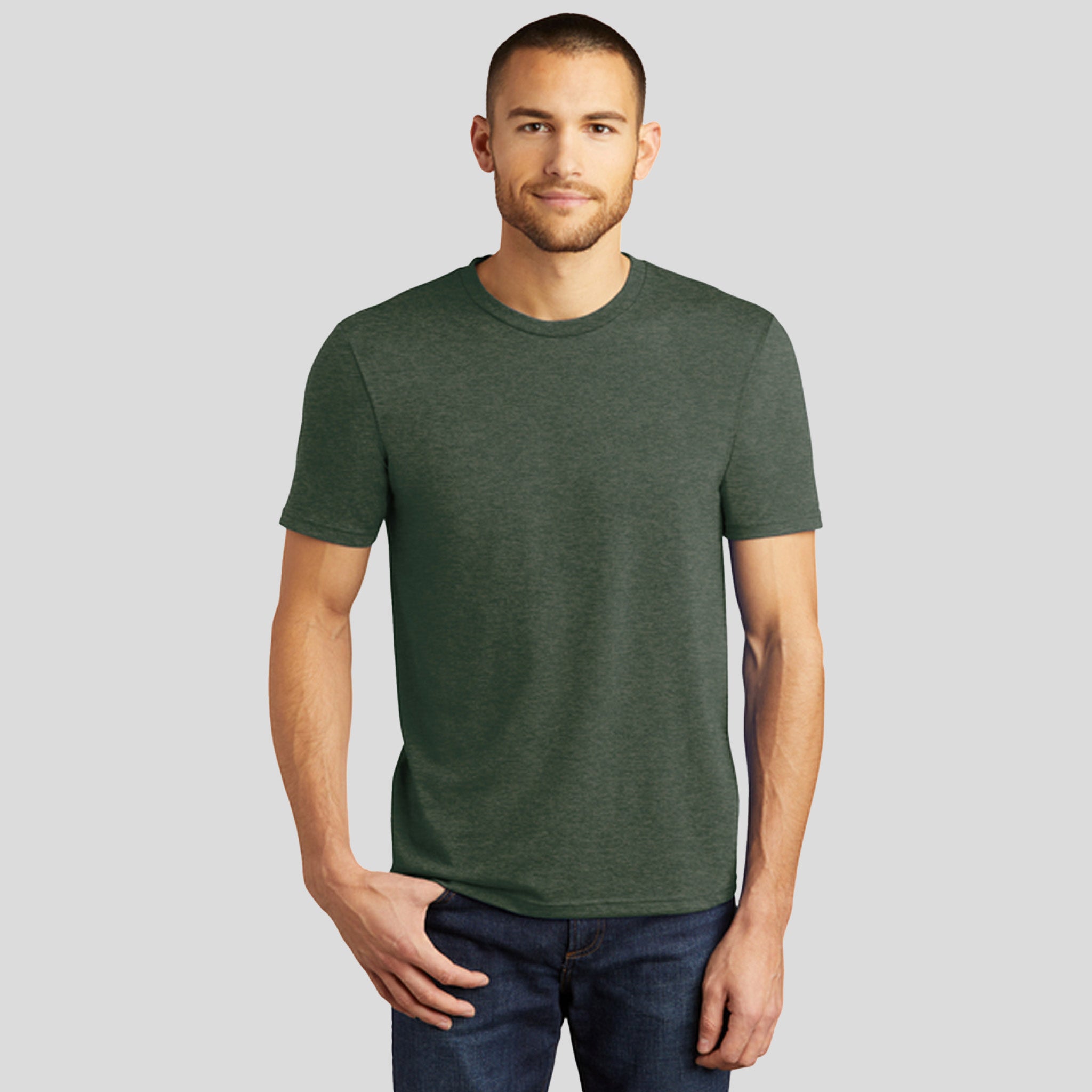Perfect TriĀ® Tee | Heathered Forest Green