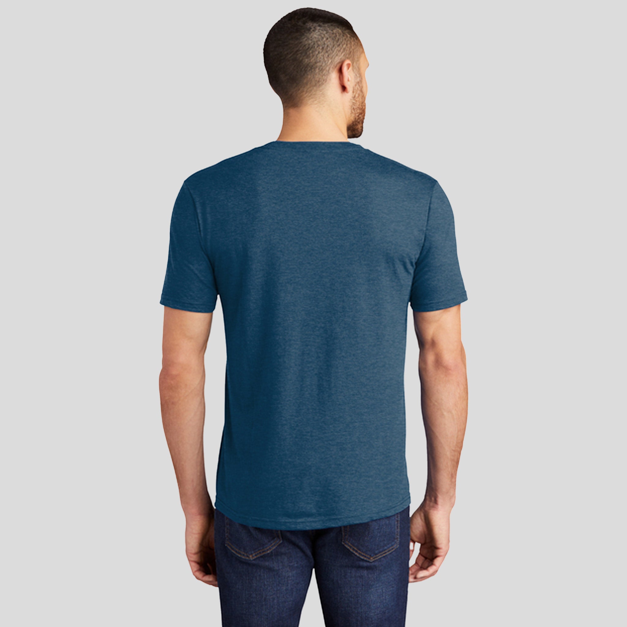 Perfect TriĀ® Tee | Heathered Neptune Blue
