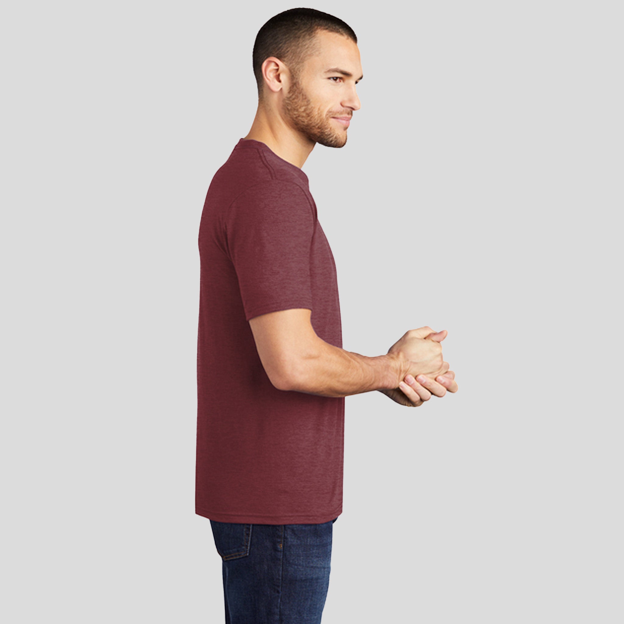 Perfect TriĀ® Tee | Maroon Frost