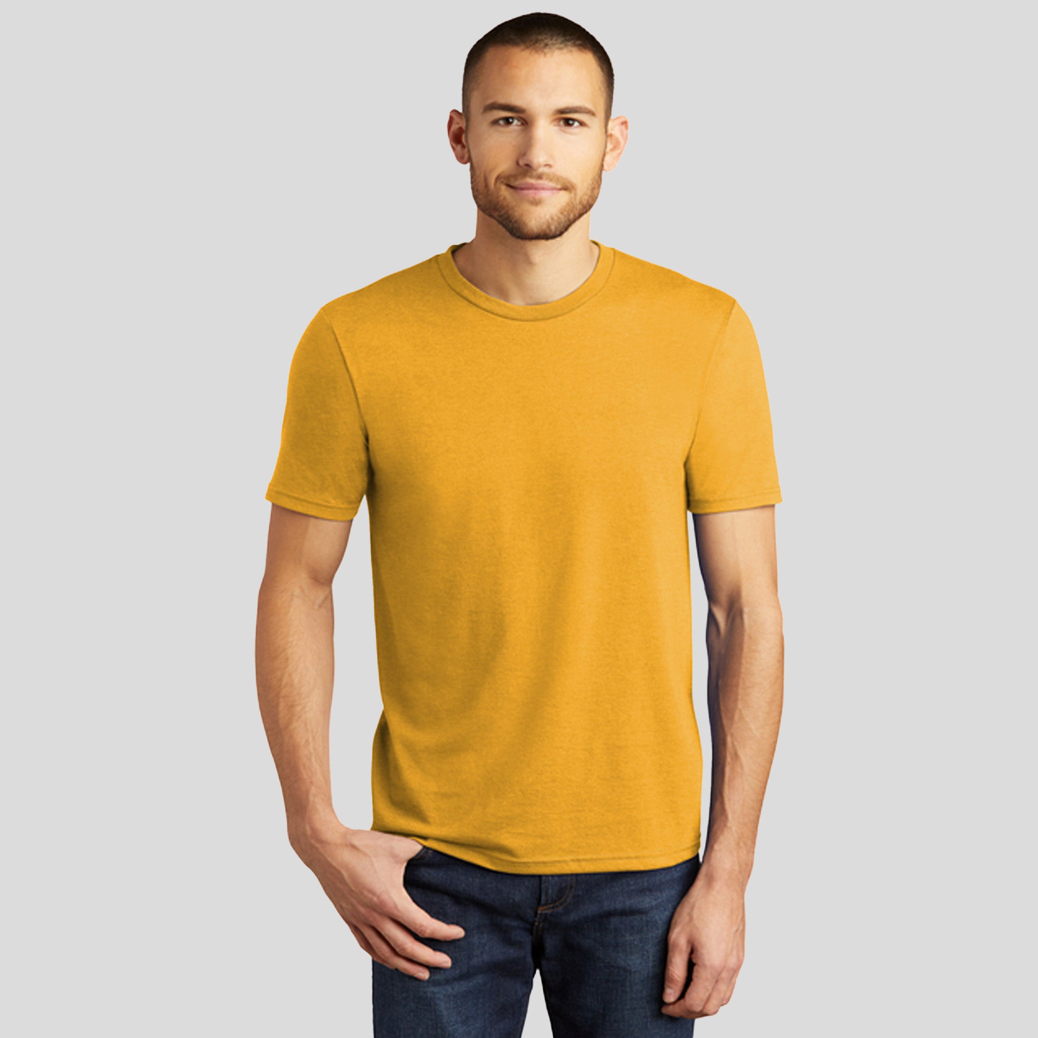Perfect TriĀ® Tee | Ochre Yellow Heather