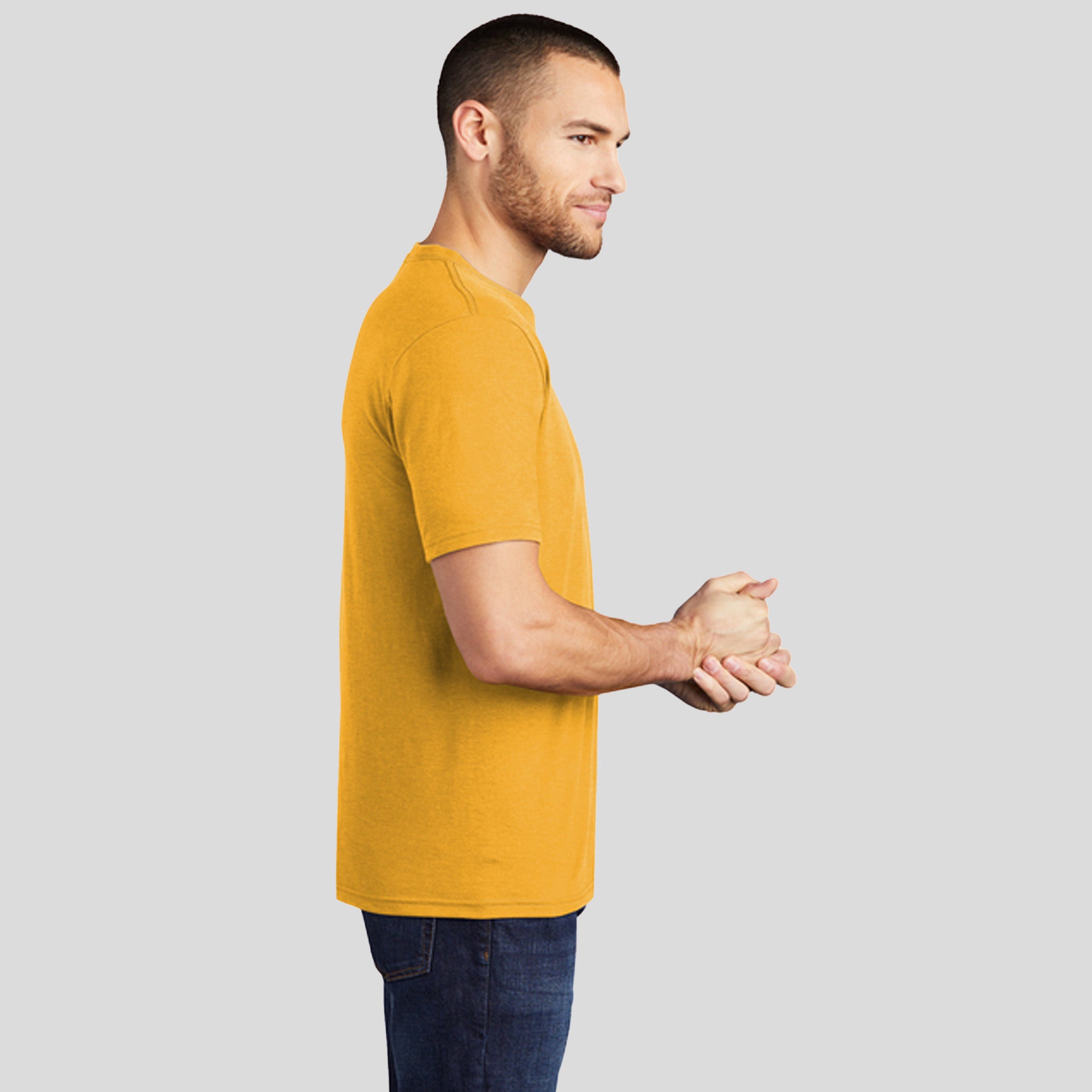 Perfect TriĀ® Tee | Ochre Yellow Heather
