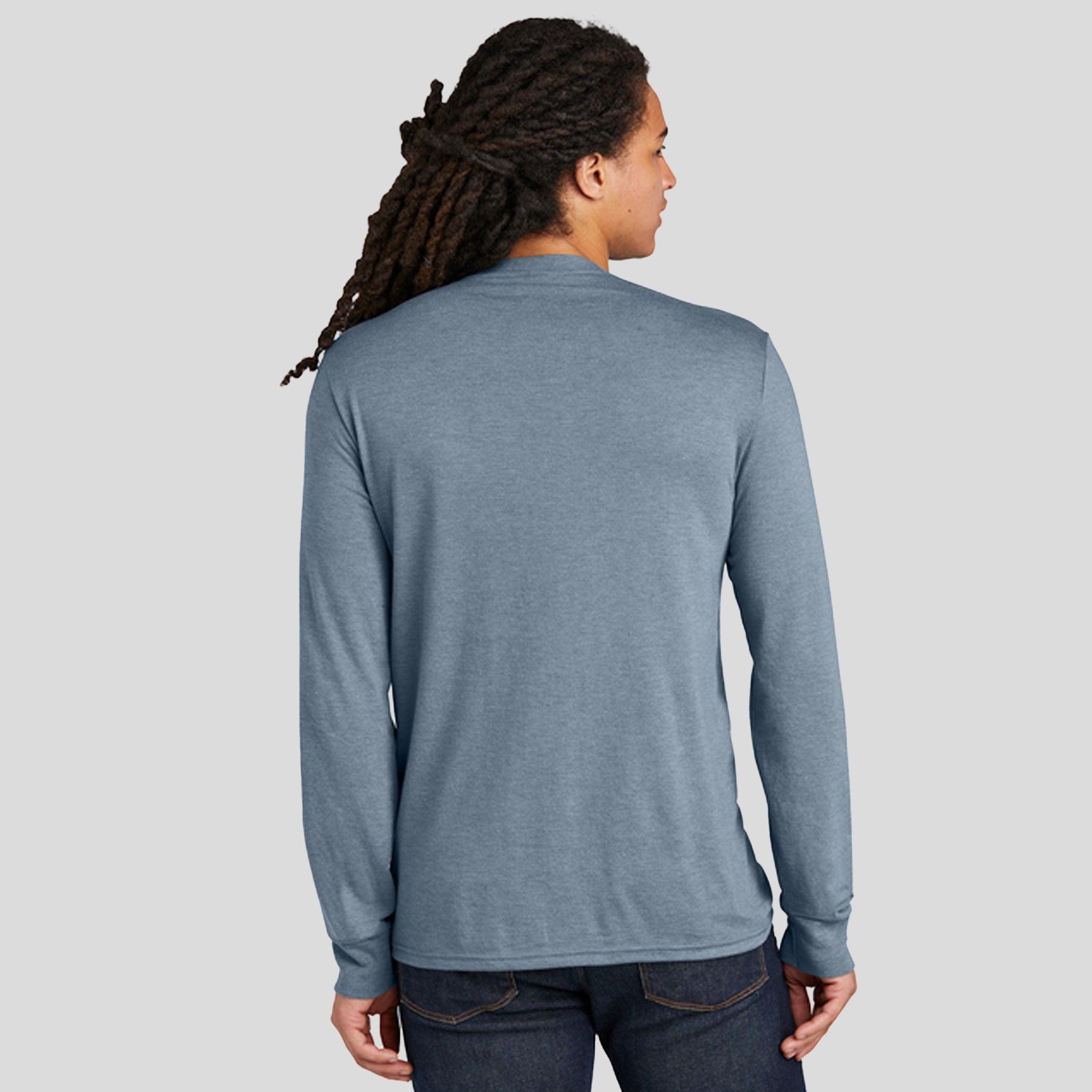 Perfect TriĀ® Long Sleeve Tee | Flint Blue Heather
