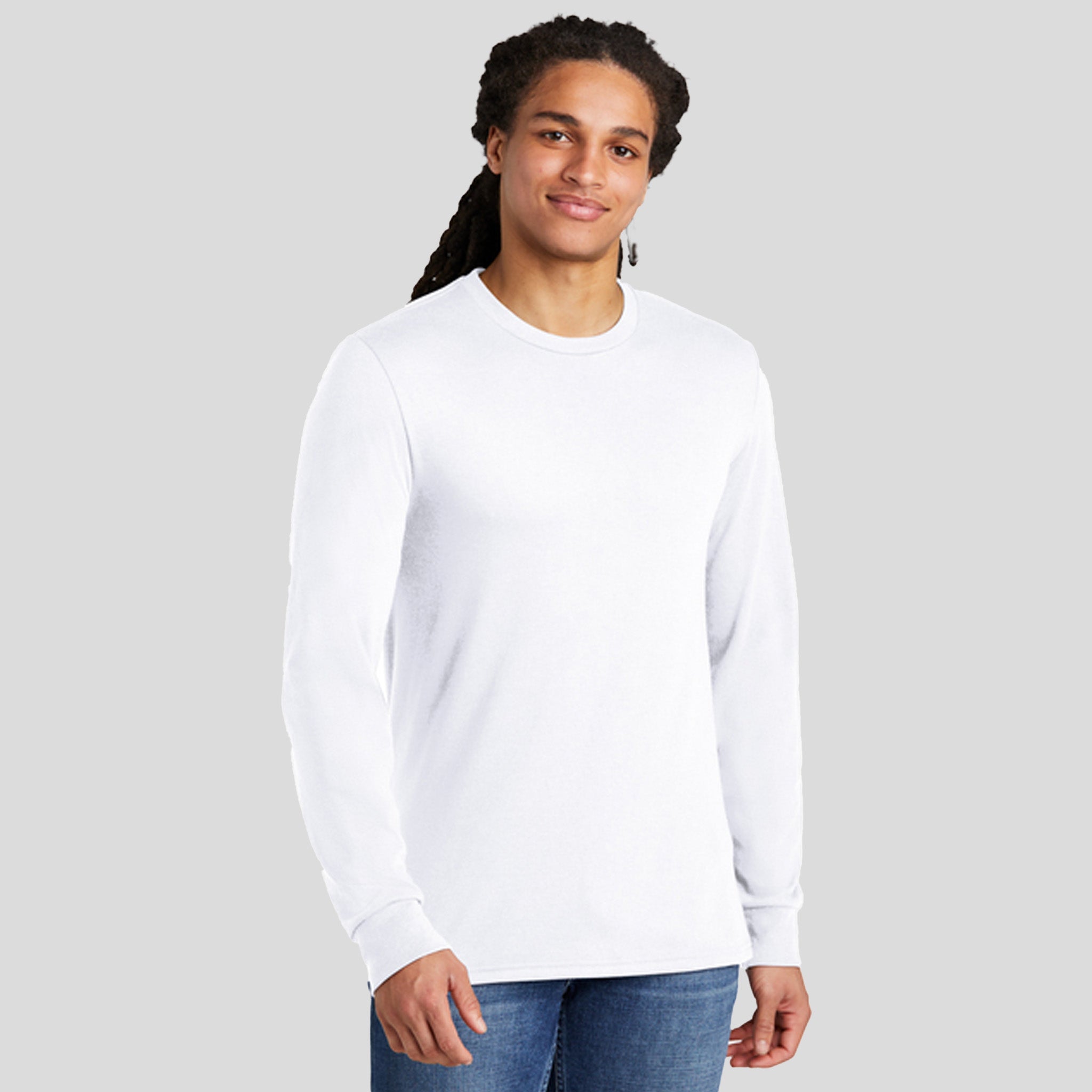 Perfect TriĀ® Long Sleeve Tee | White
