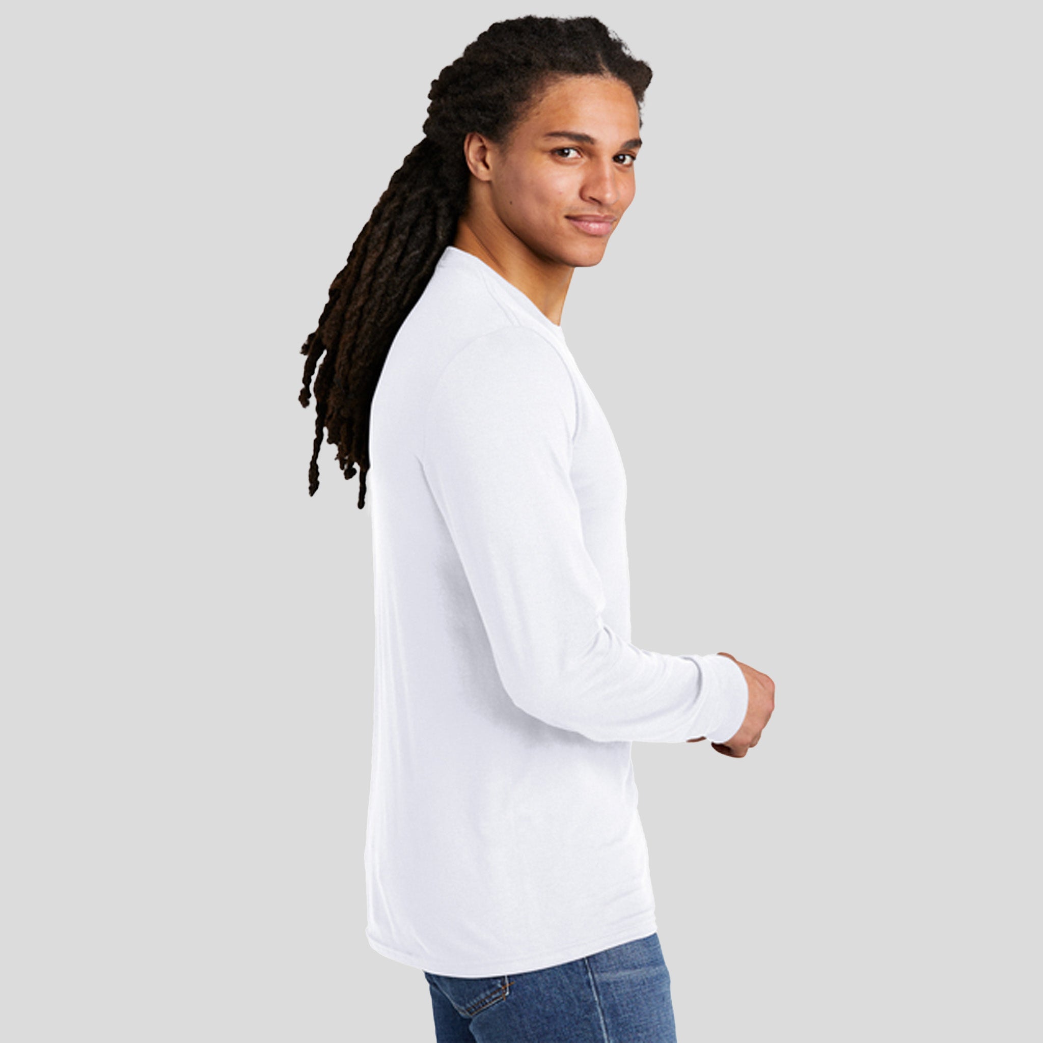 Perfect TriĀ® Long Sleeve Tee | White