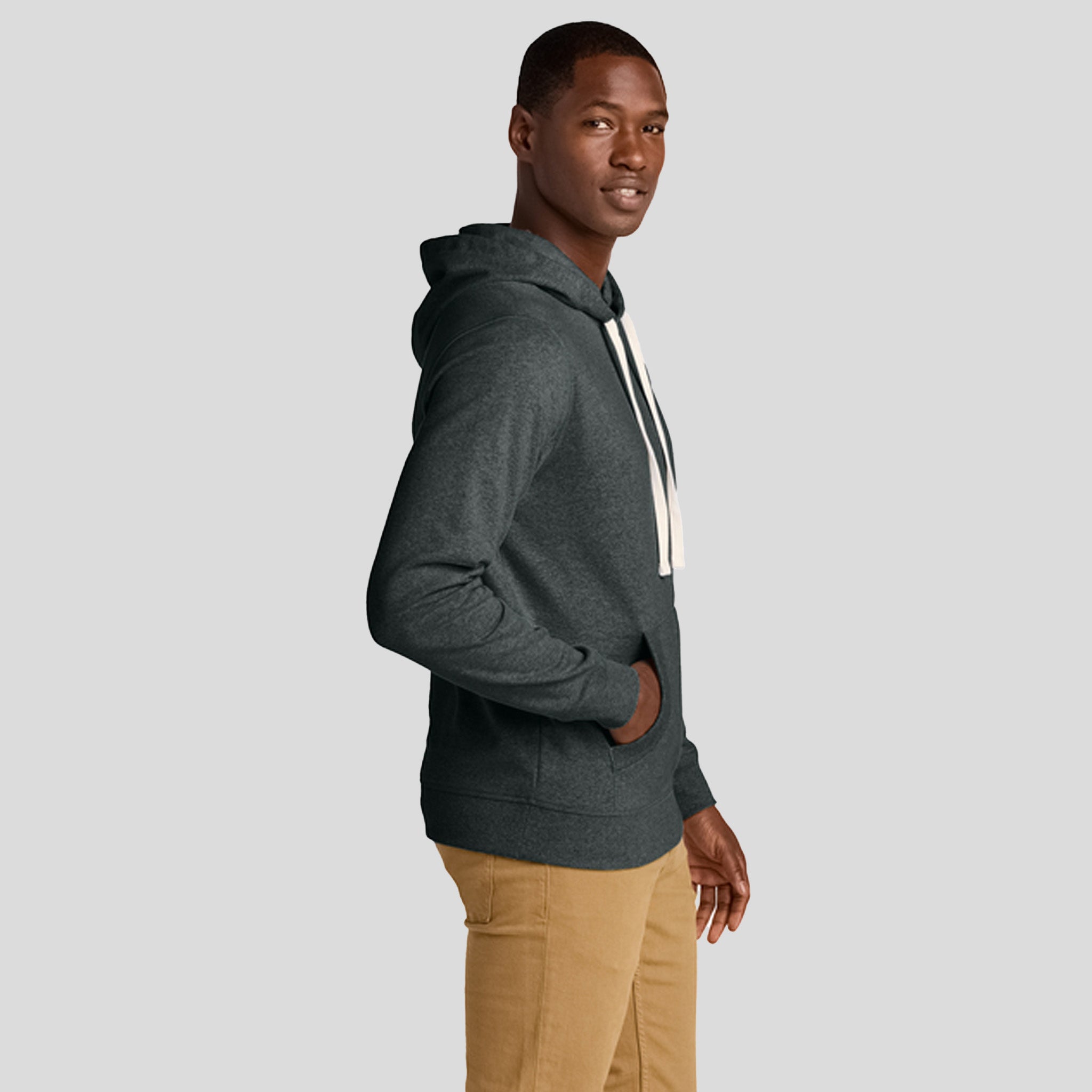 Re-Fleece™ Hoodie | Charcoal Heather