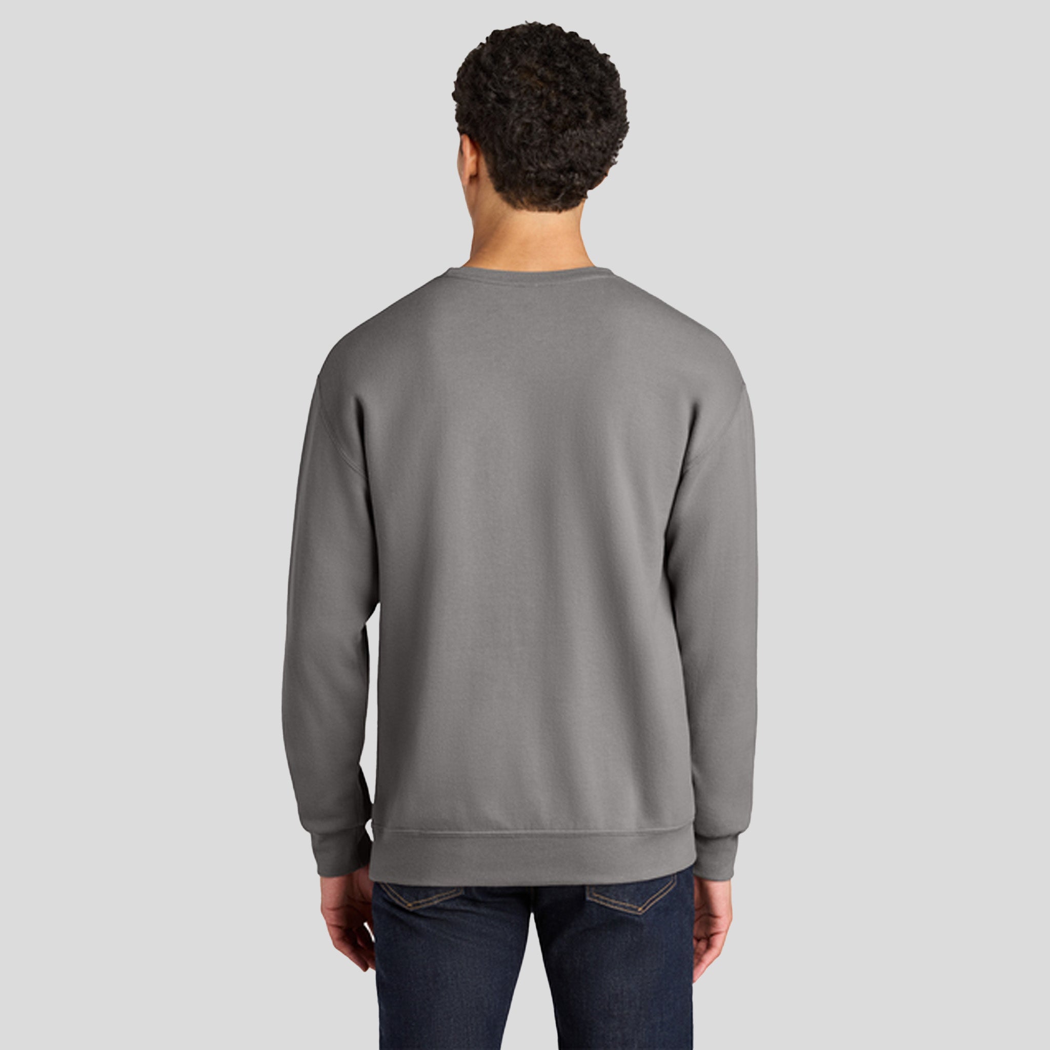 Ultimate⢠Unisex CVC Ring Spun Crewneck Sweatshirt | Rock