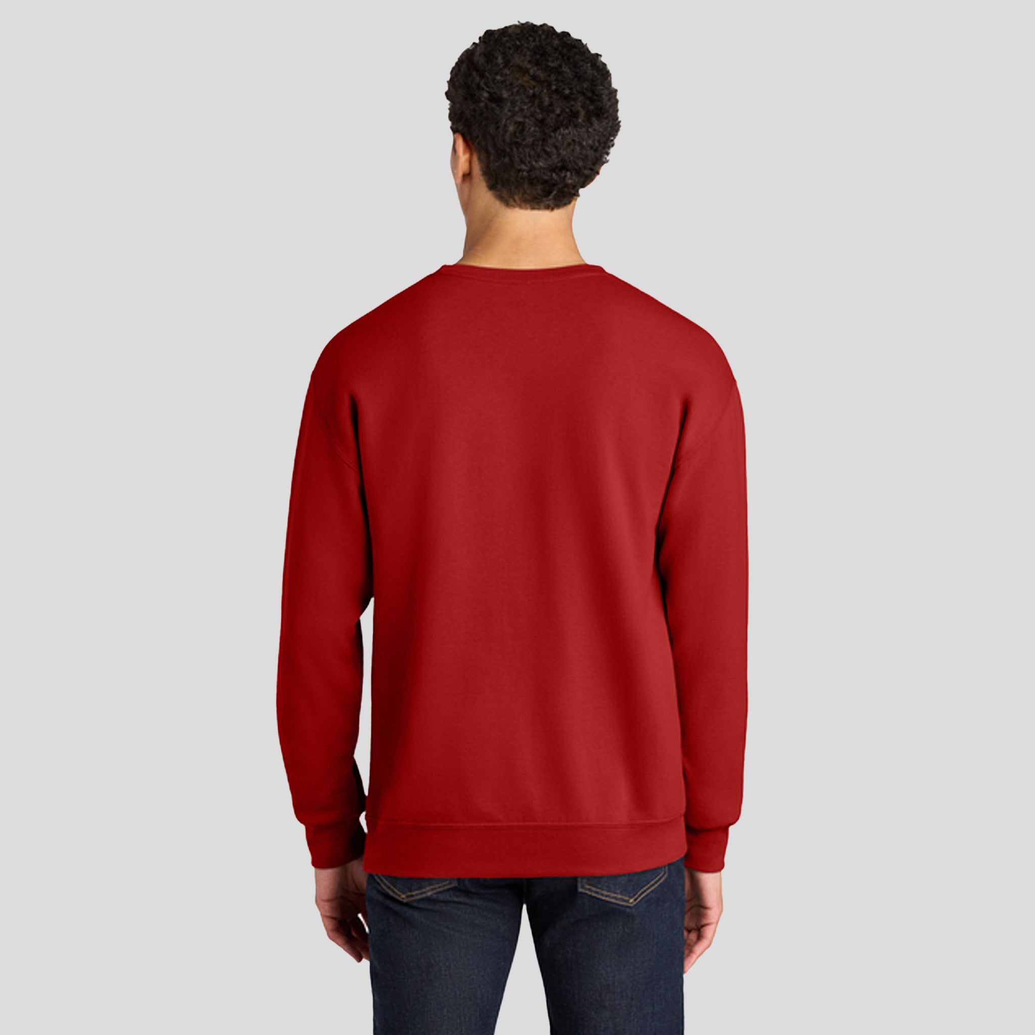 Ultimate⢠Unisex CVC Ring Spun Crewneck Sweatshirt | True Red