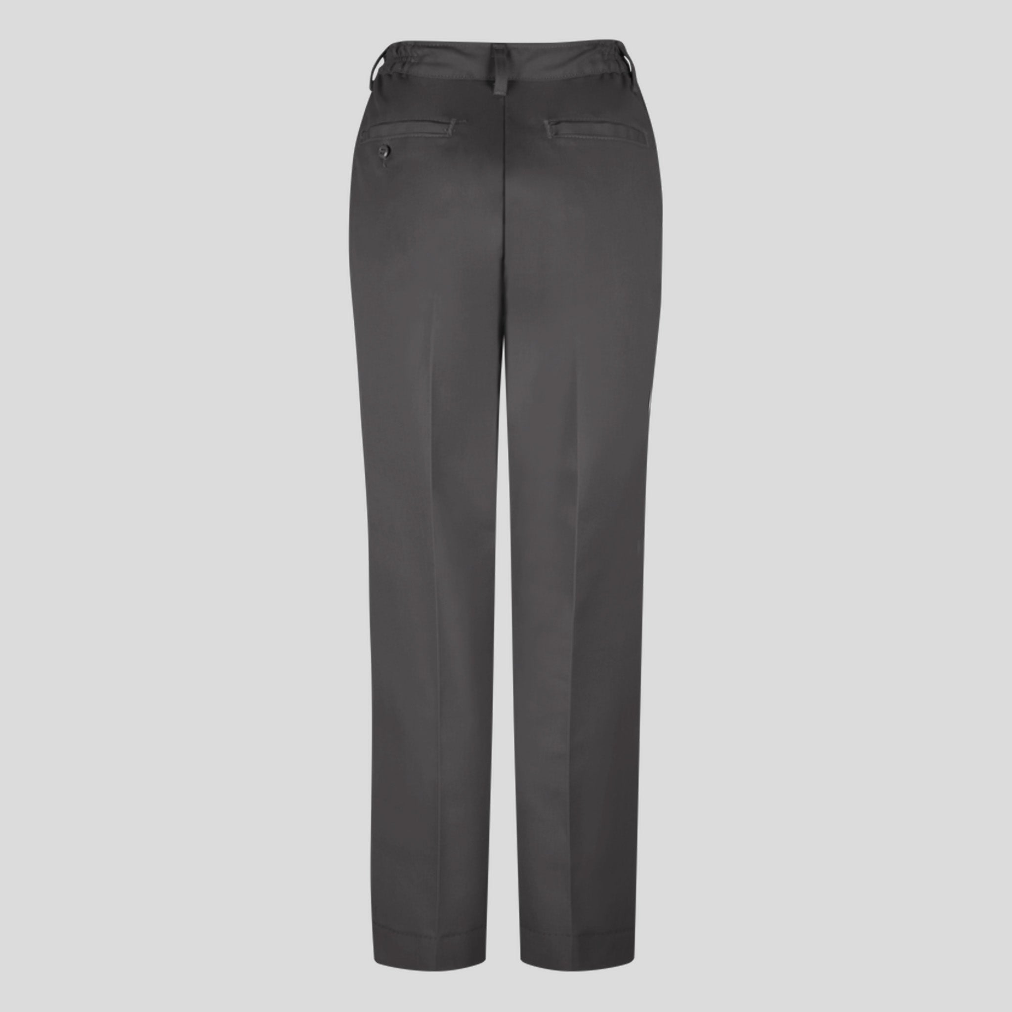 Women's Elastic Insert Work Pant | Charcoal