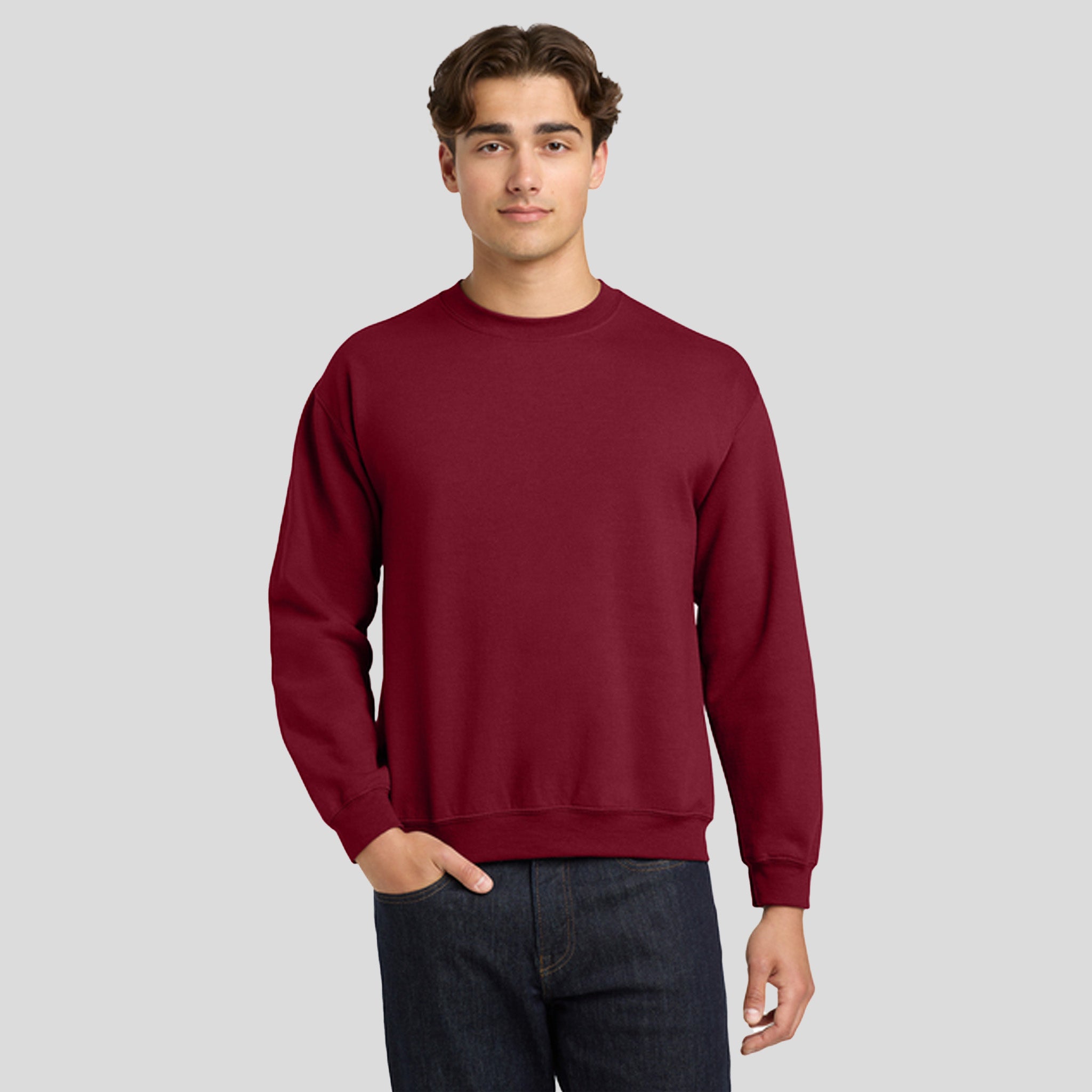 Heavy Blend™ Crewneck Sweatshirt | Garnet