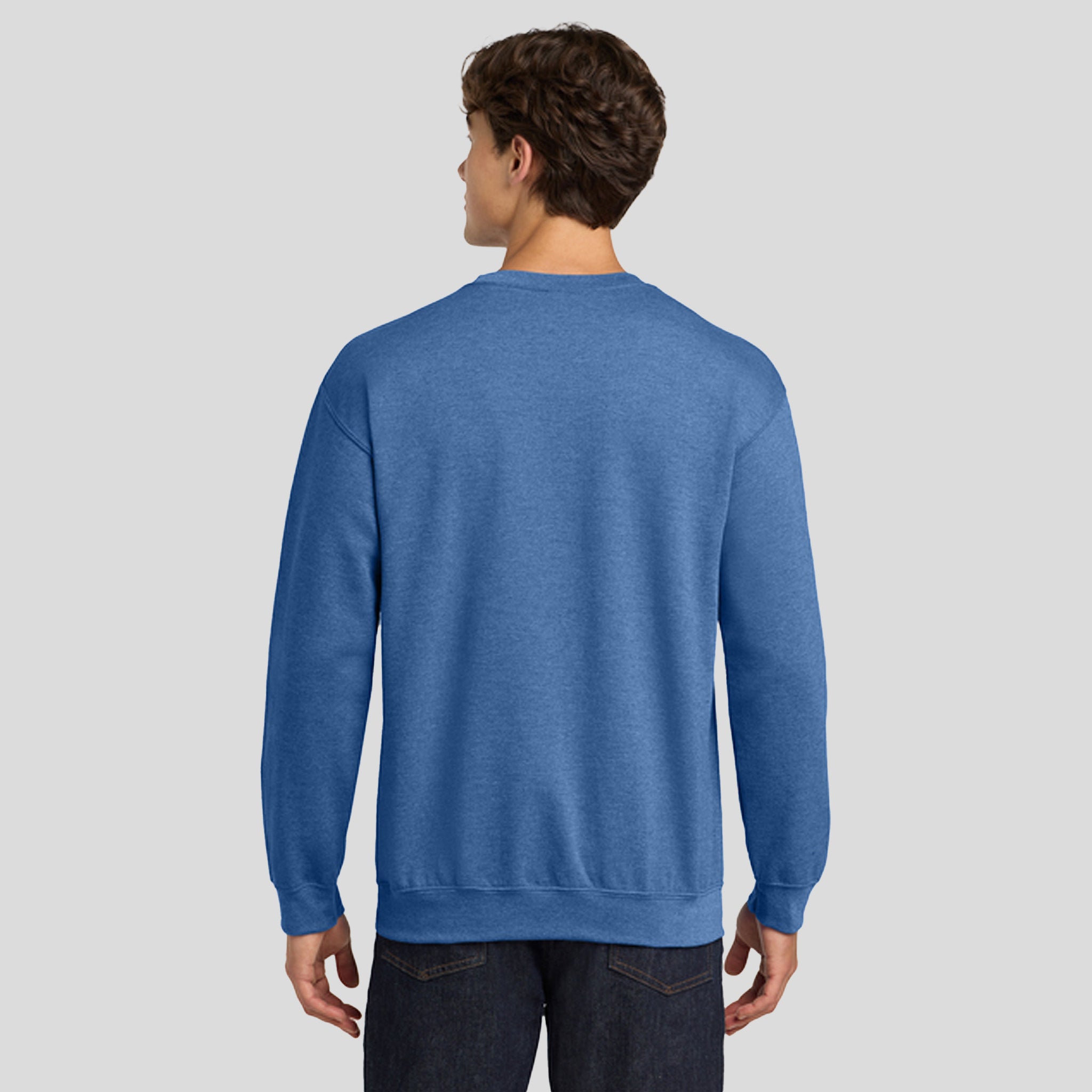 Heavy Blend™ Crewneck Sweatshirt | Heather Deep Royal