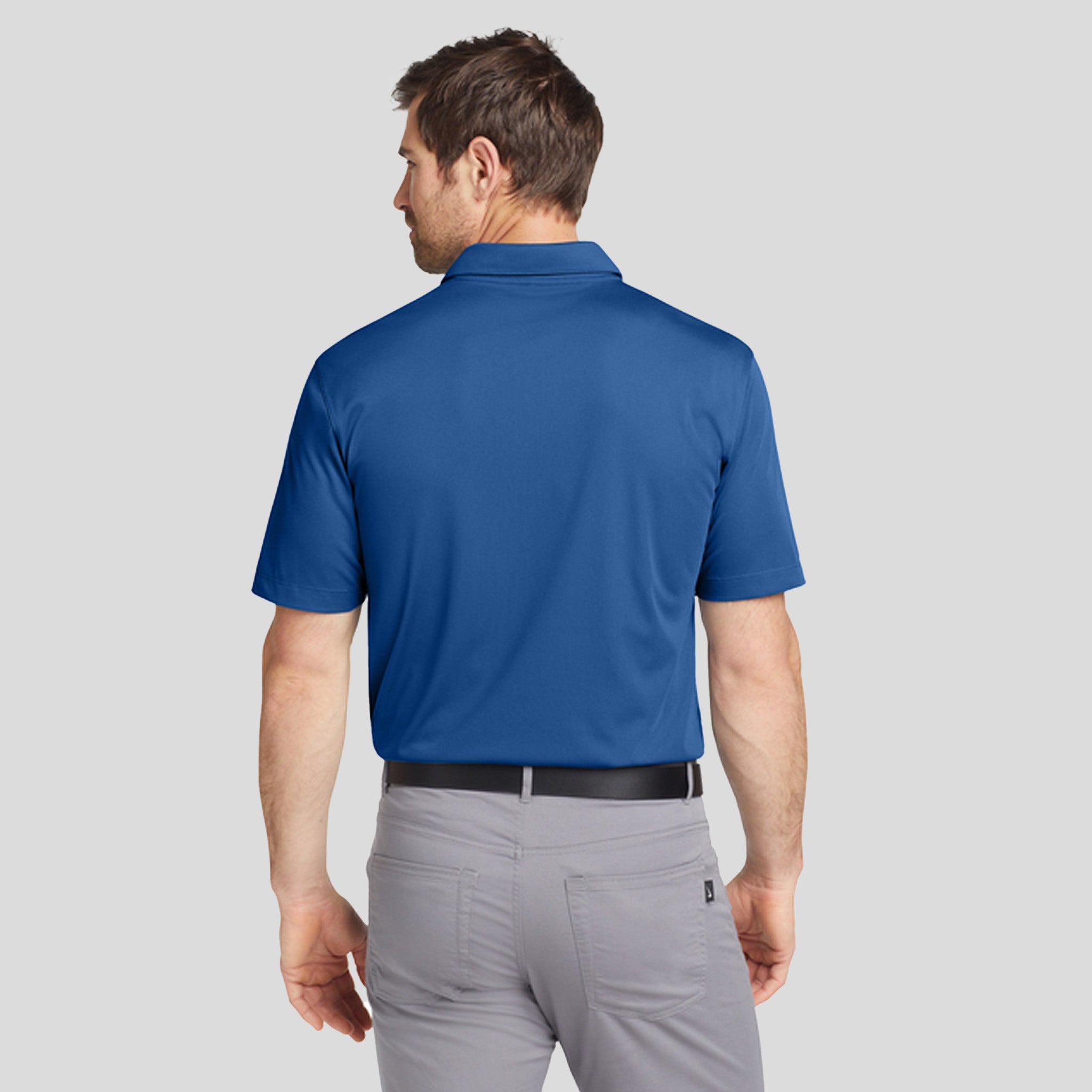 Dri-FIT Vertical Mesh Polo | Gym Blue