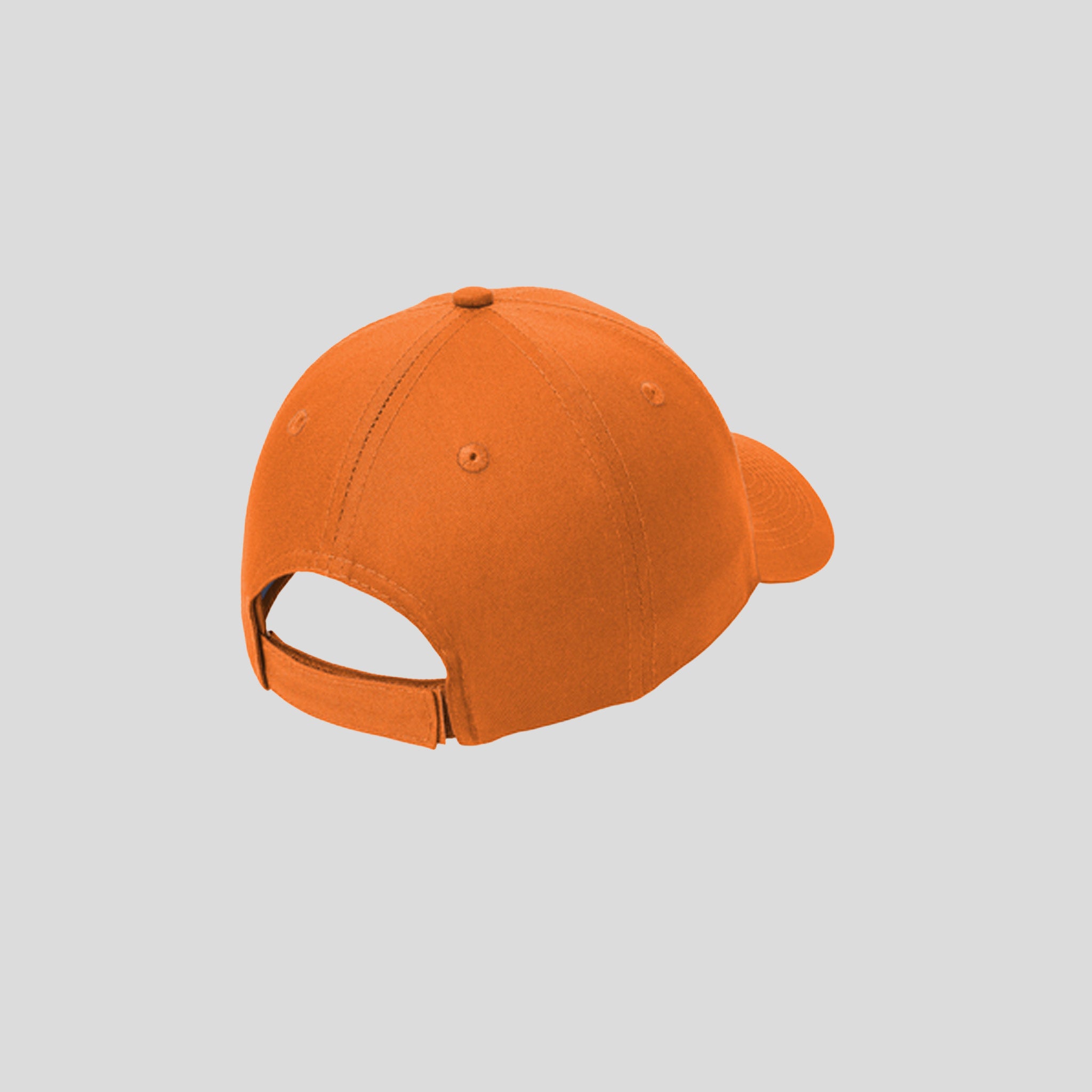 Six-Panel Twill Cap | Orange