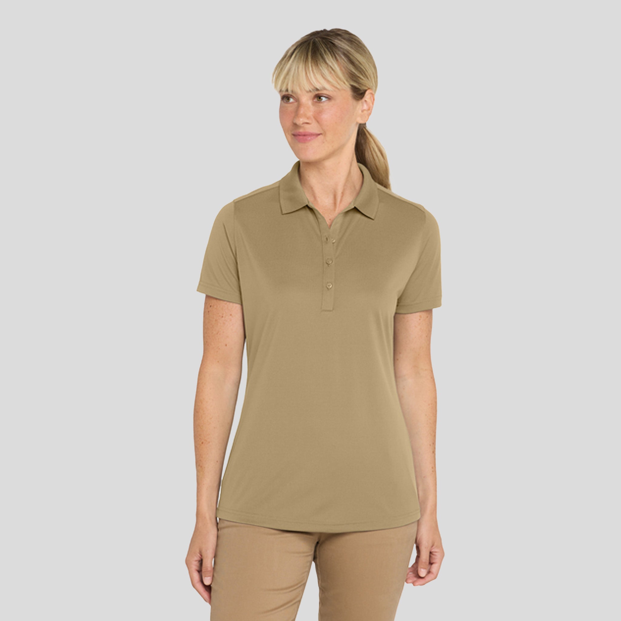 Women's Select Lightweight Snag-Proof Polo | Tan