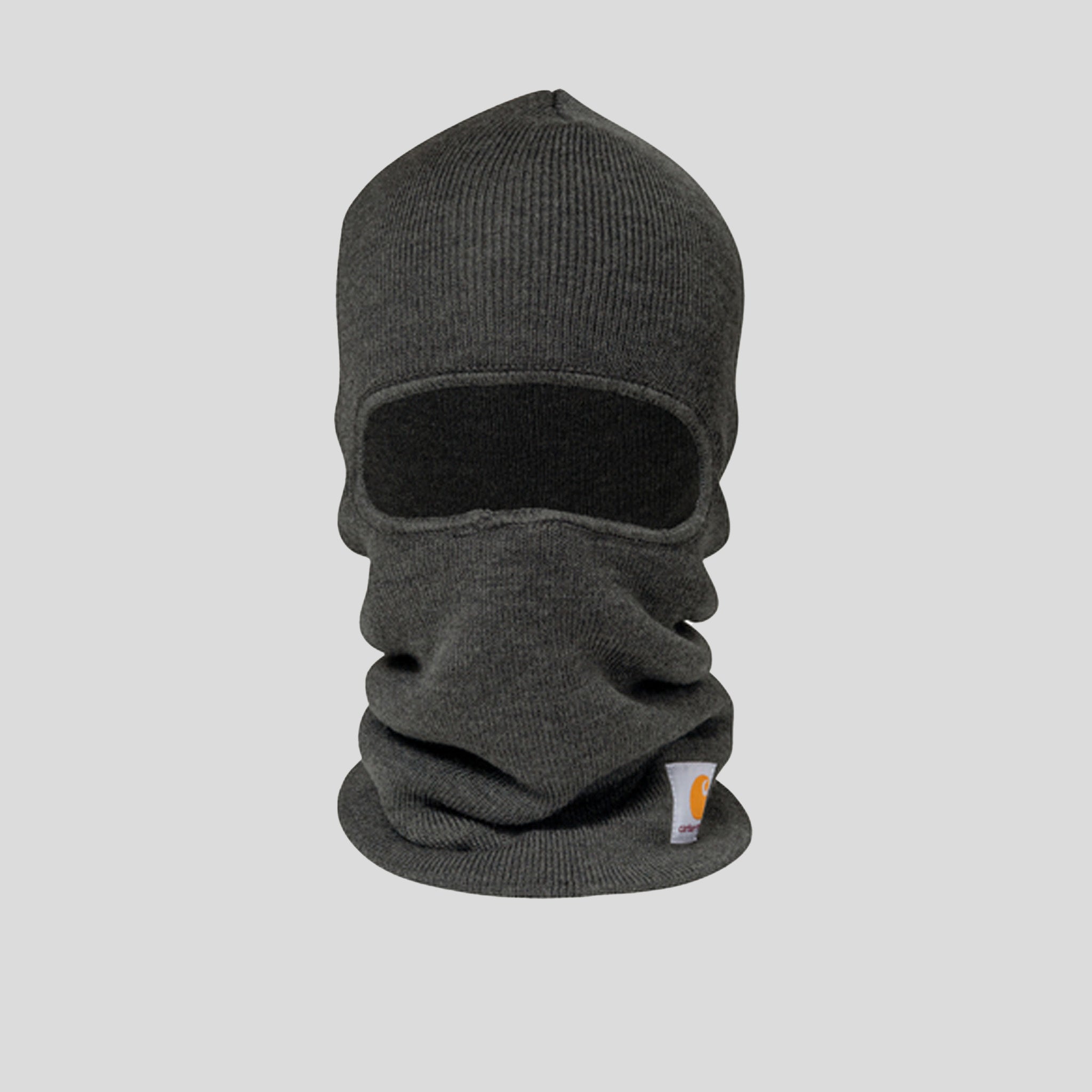 Knit Insulated Face Mask | Coal Heather
