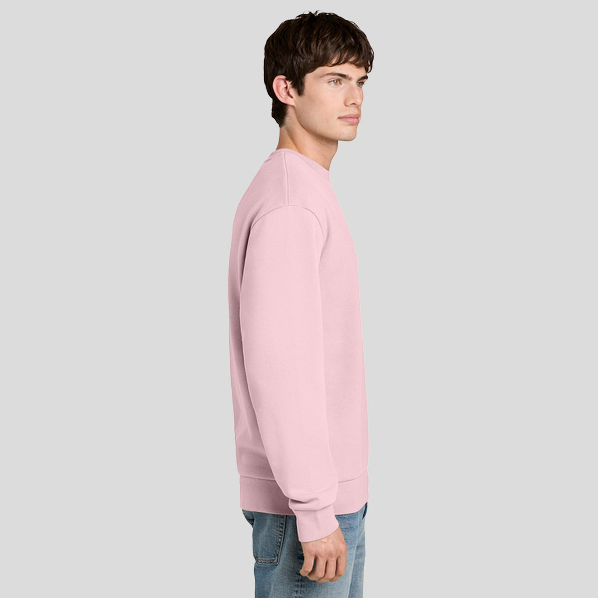 MelloFleece Crew Sweater | Carnation Pink