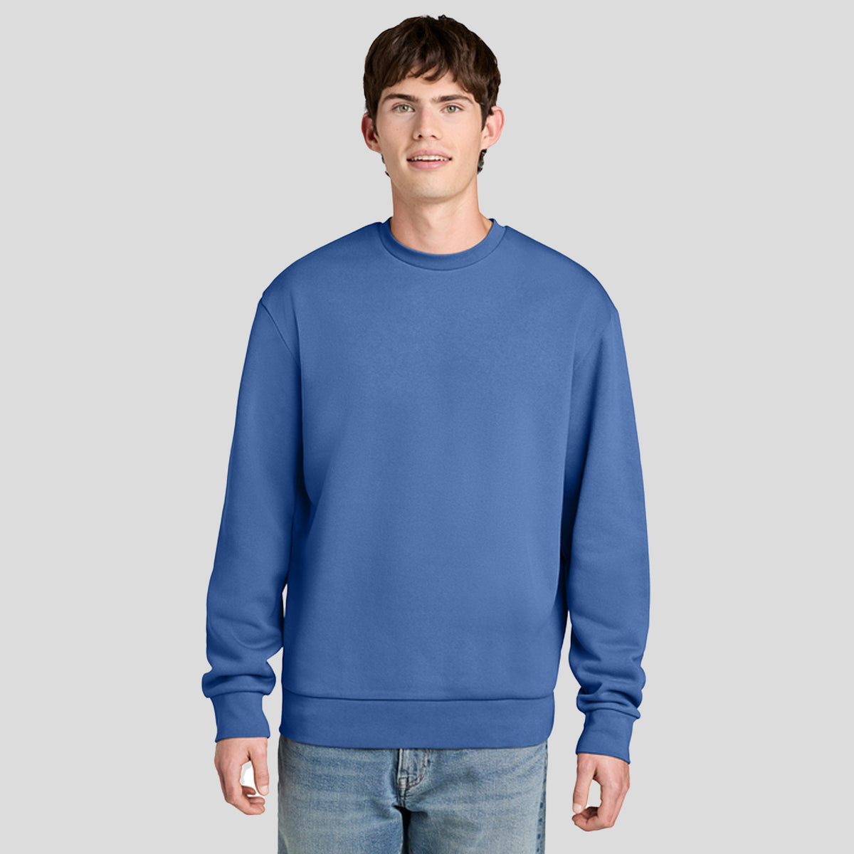 MelloFleece Crew Sweater | Cornflower Blue