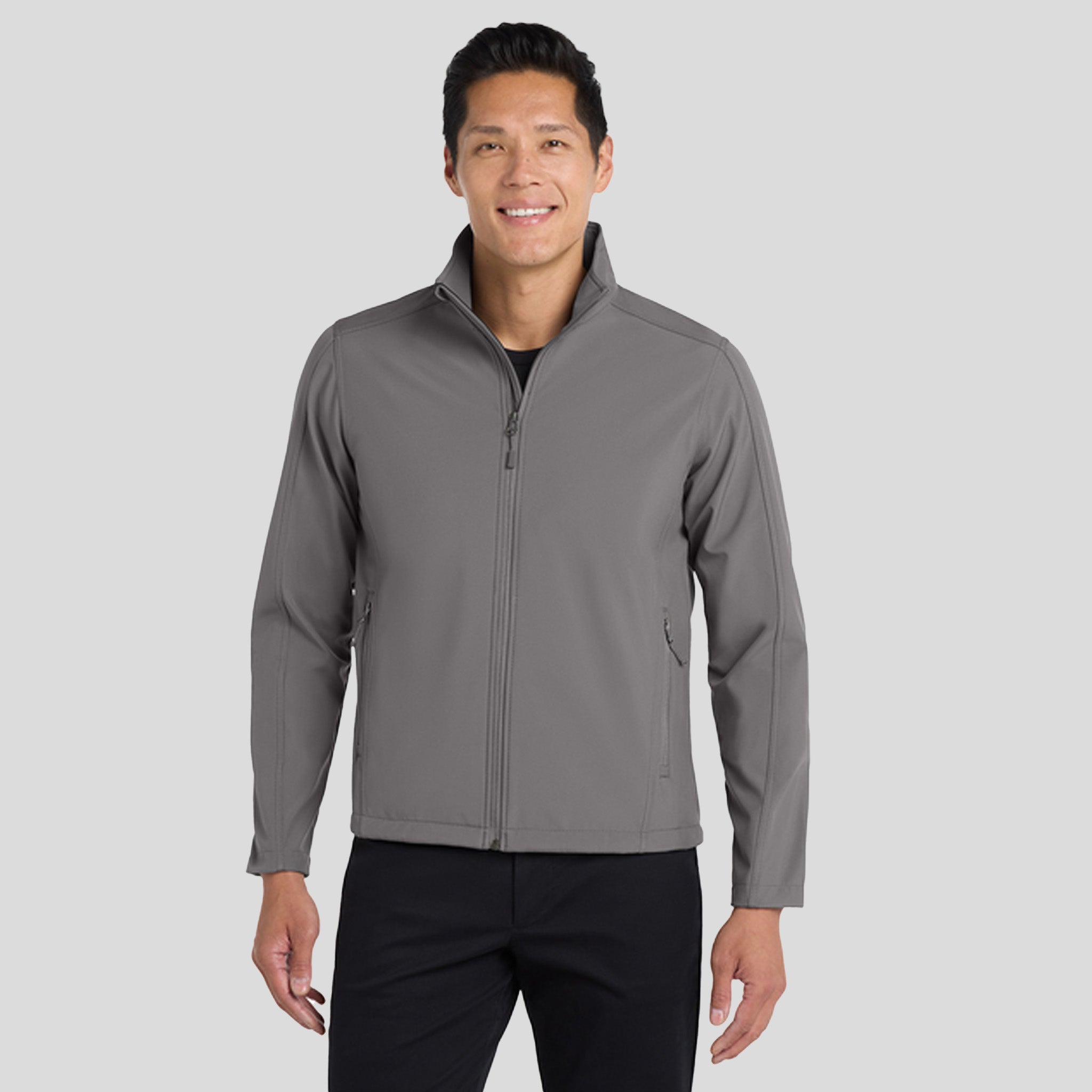 Men's Core Soft Shell Jacket | Deep Smoke