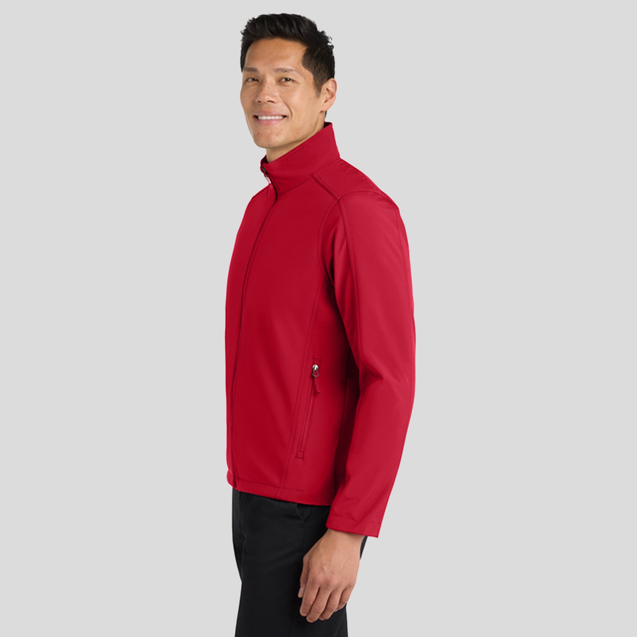 Men's Core Soft Shell Jacket | Red
